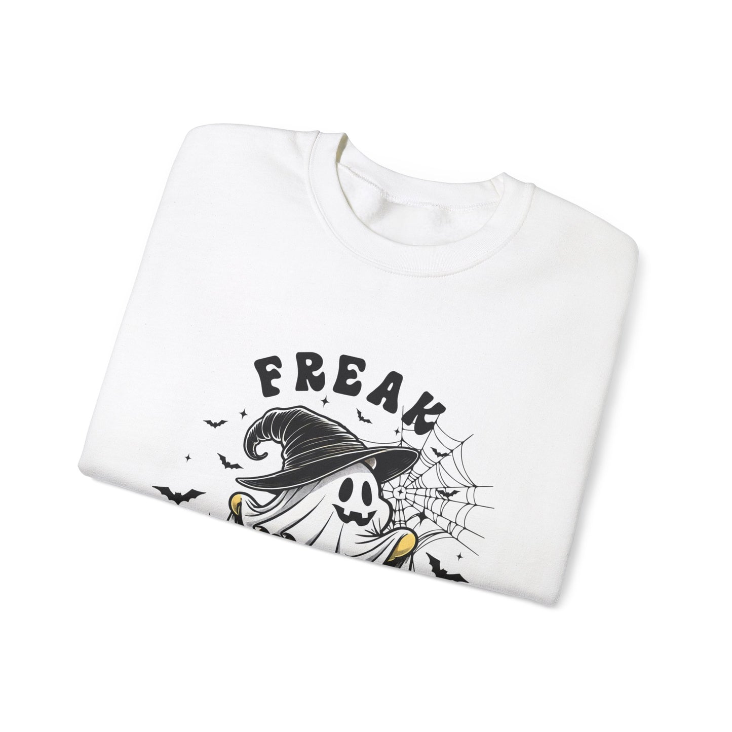 Freak in the sheets funny halloween humor Unisex Heavy Blend™ Crewneck Sweatshirt