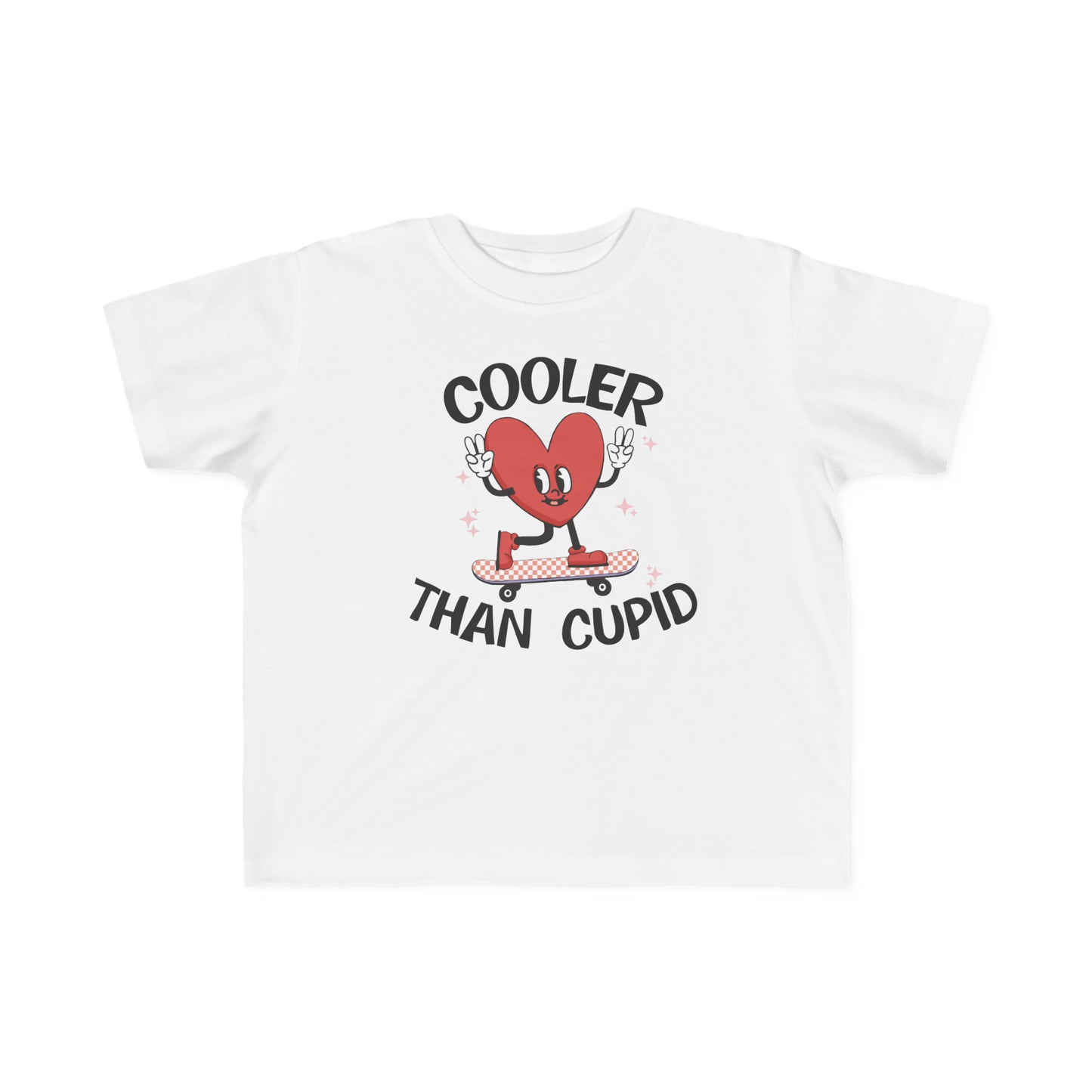 cooler than cupid Toddler's Fine Jersey Tee