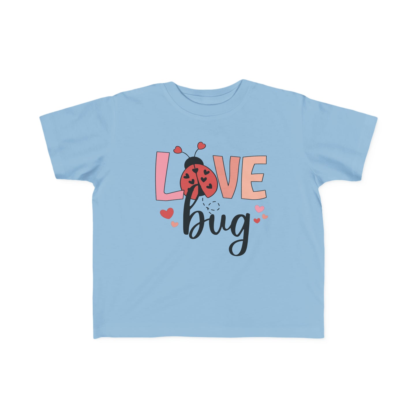 love bug valentines day Toddler's Fine Jersey Tee