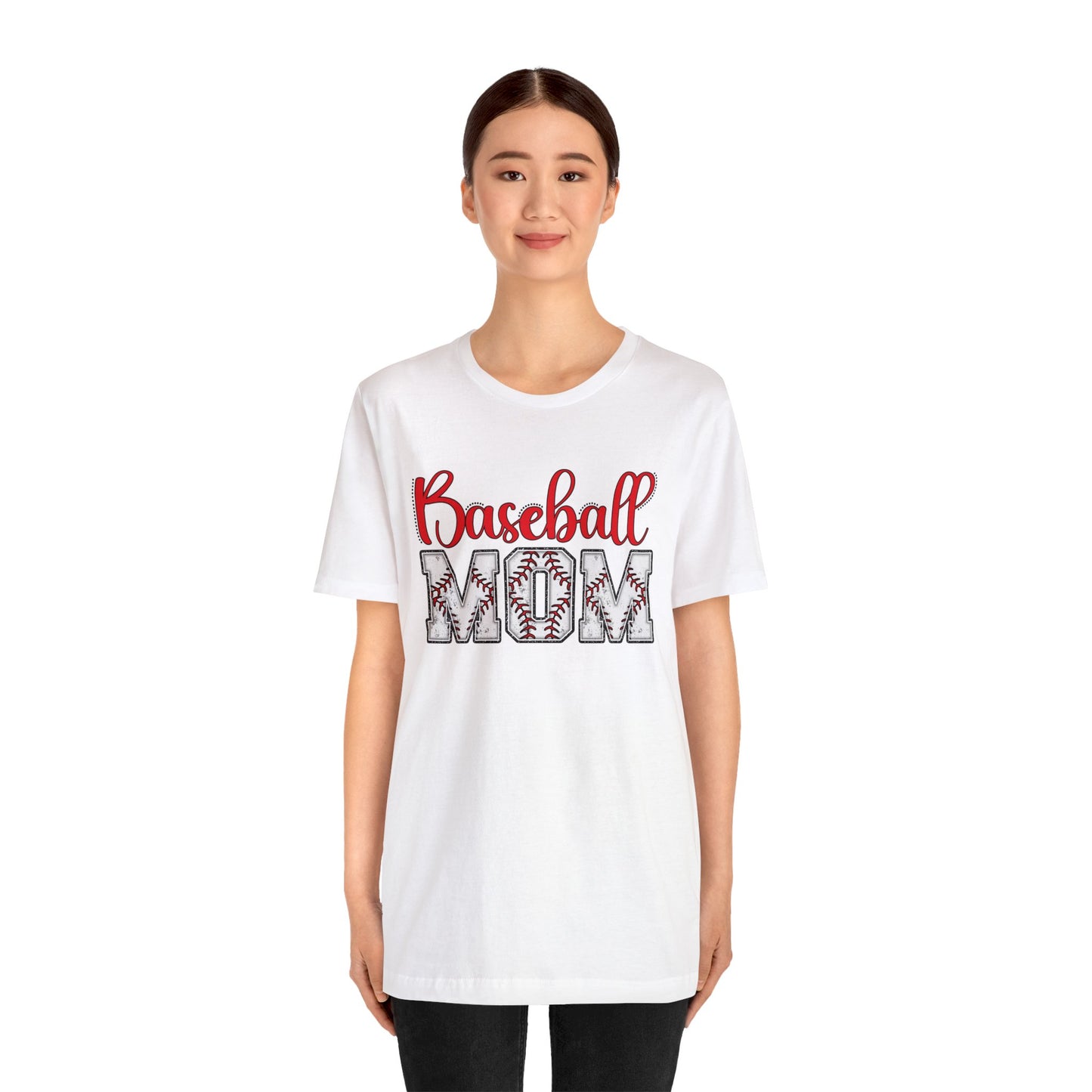 Baseball Mom Unisex Jersey Short Sleeve Tee