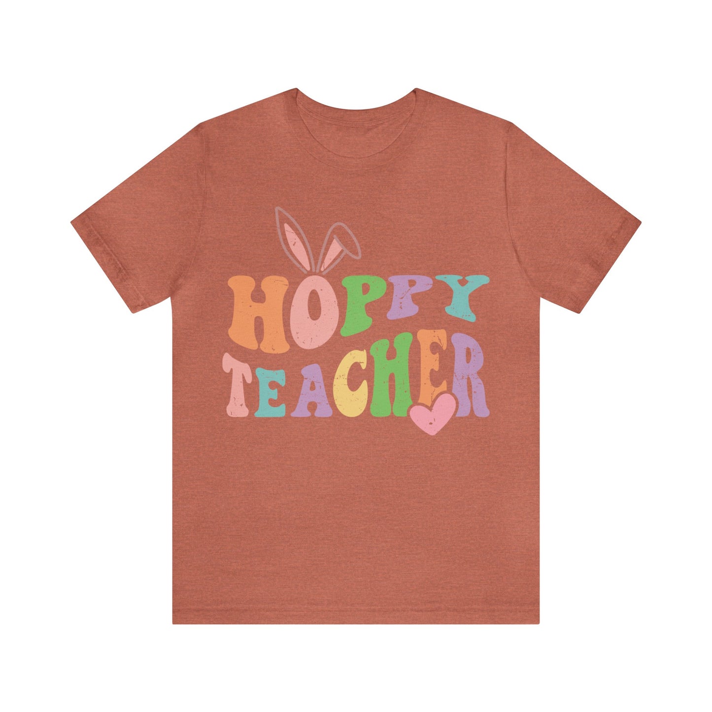 HOPPY TEACHER Unisex Jersey Short Sleeve Tee