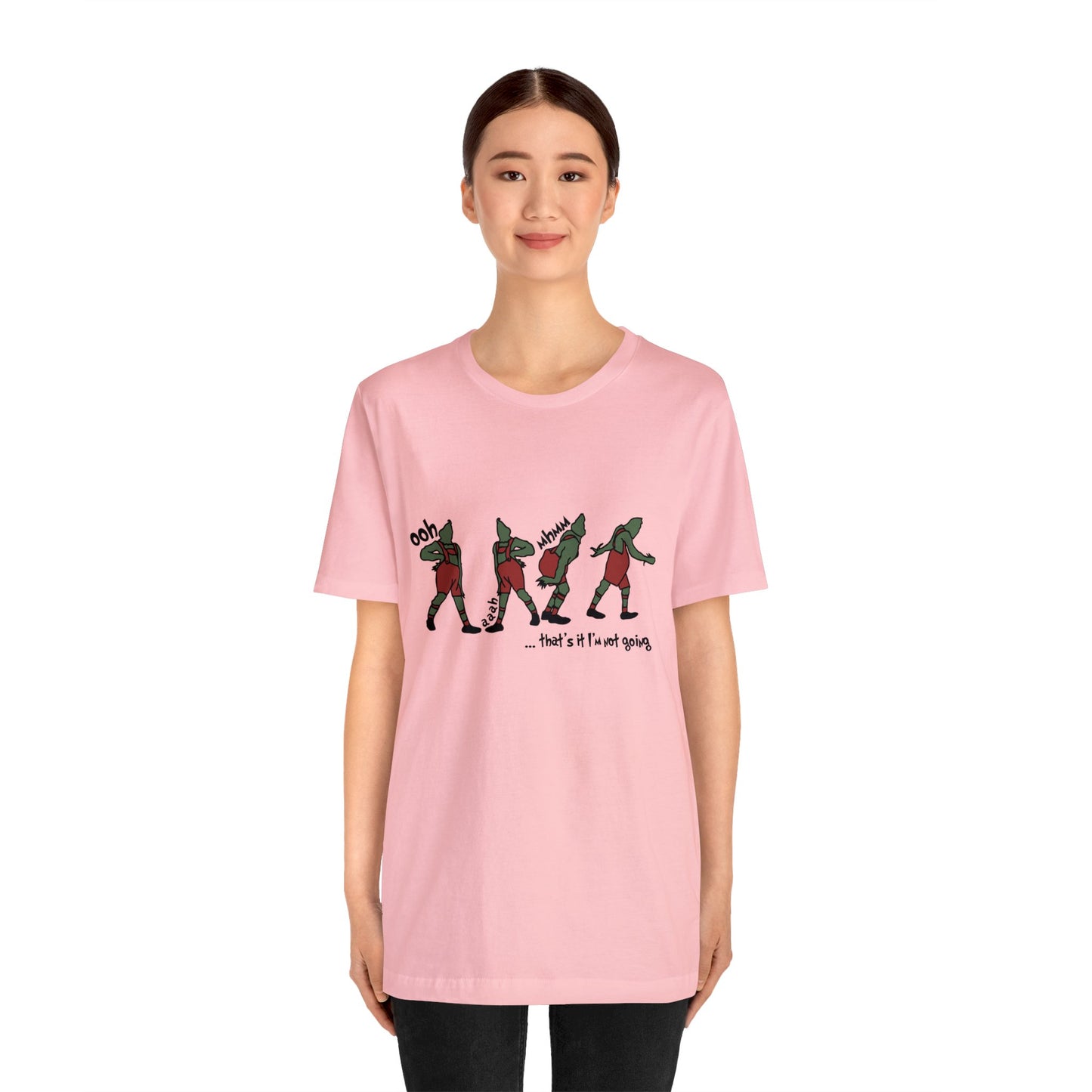 grinch that's it i'm not going! Unisex Jersey Short Sleeve Tee