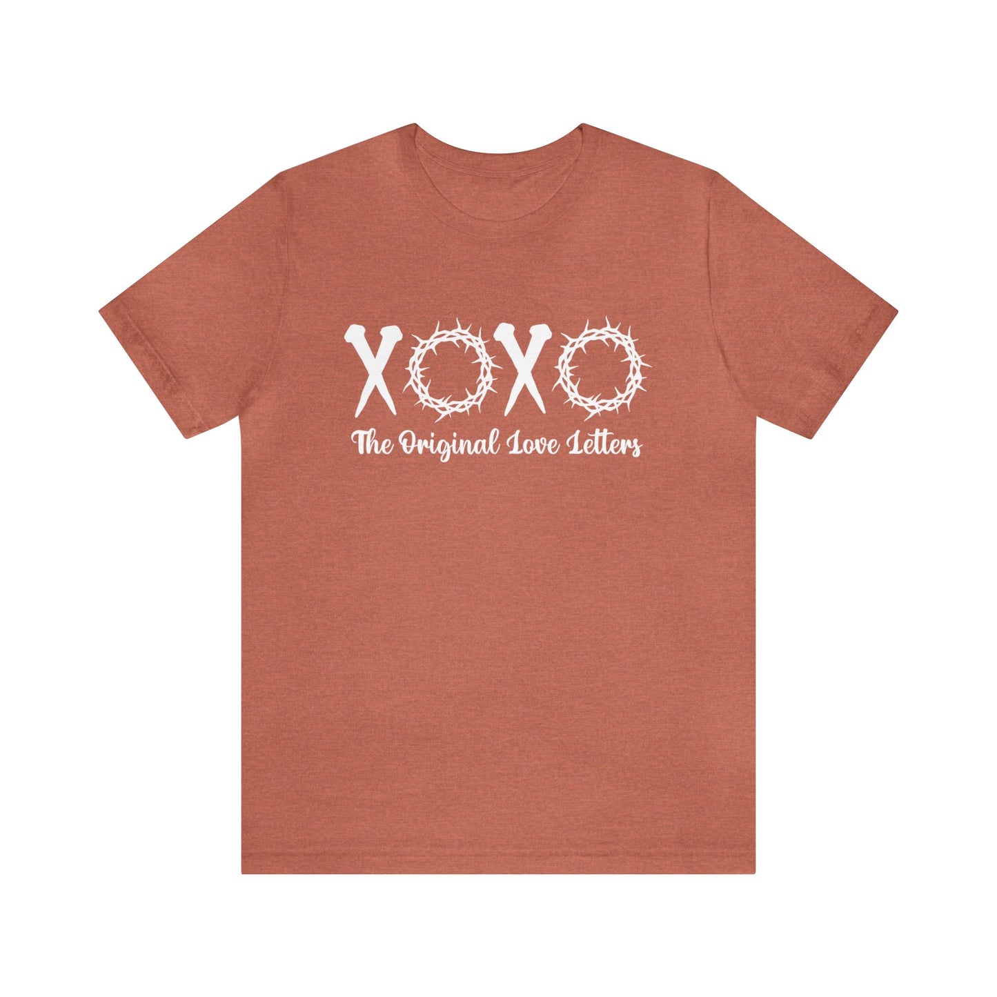 the original love letters xoxo Unisex Jersey Short Sleeve Tee