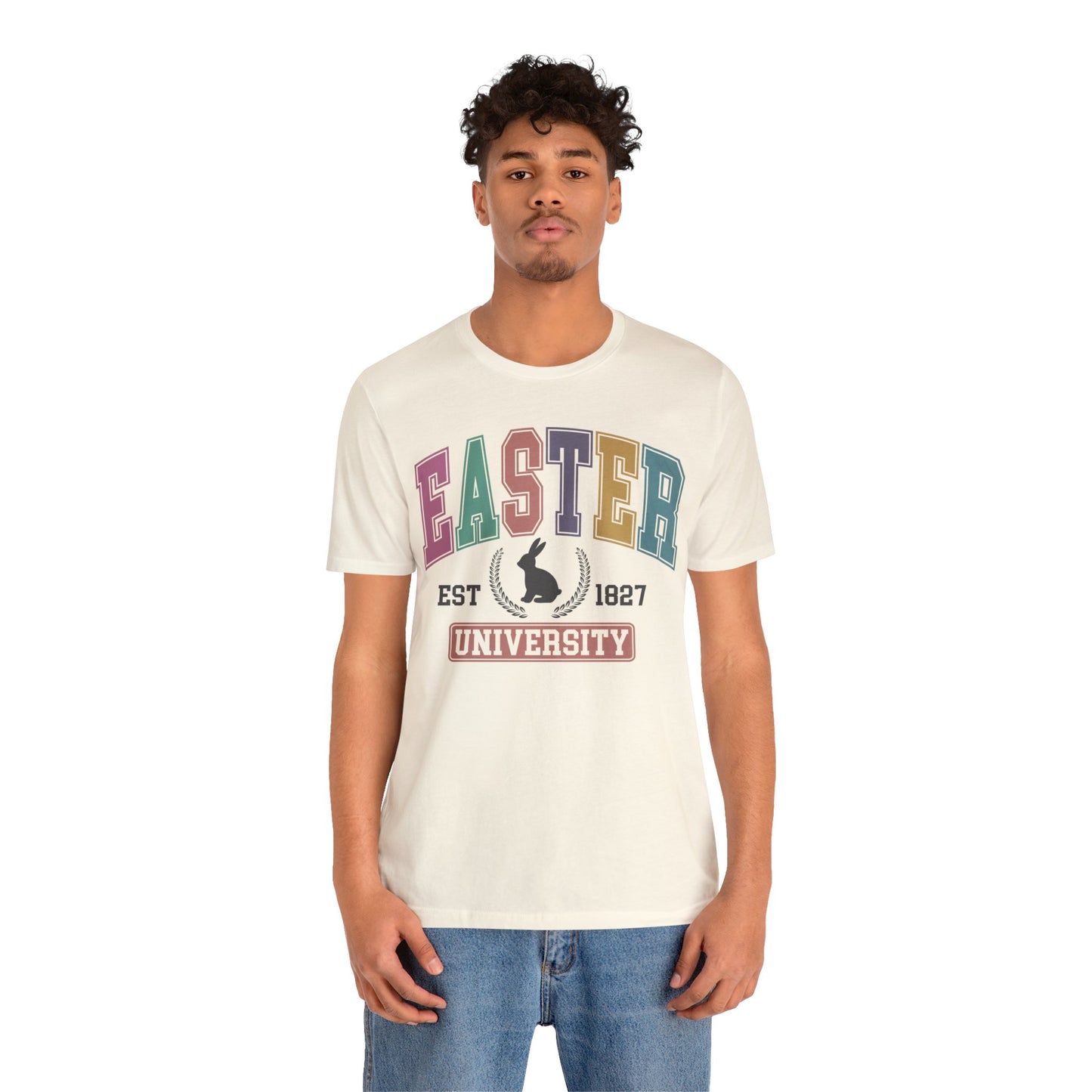 easter university Unisex Jersey Short Sleeve Tee