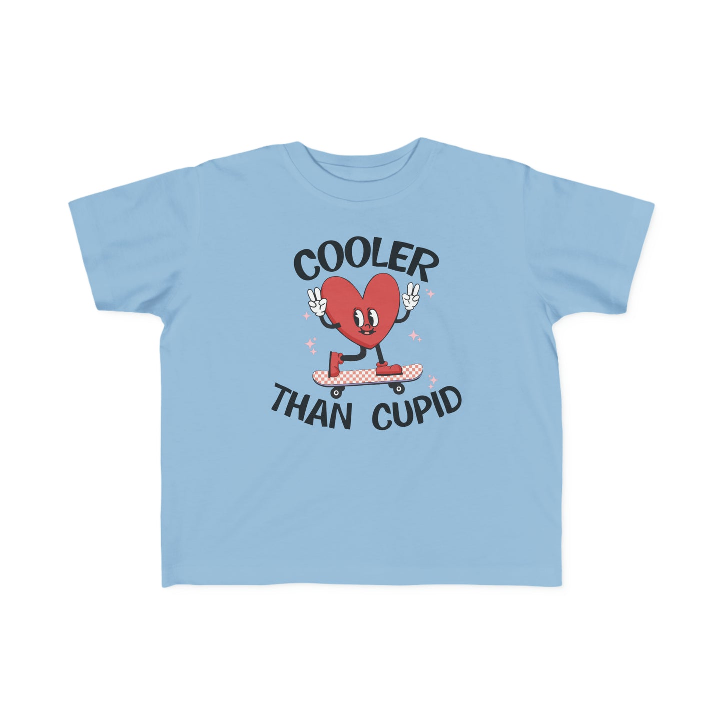 cooler than cupid Toddler's Fine Jersey Tee