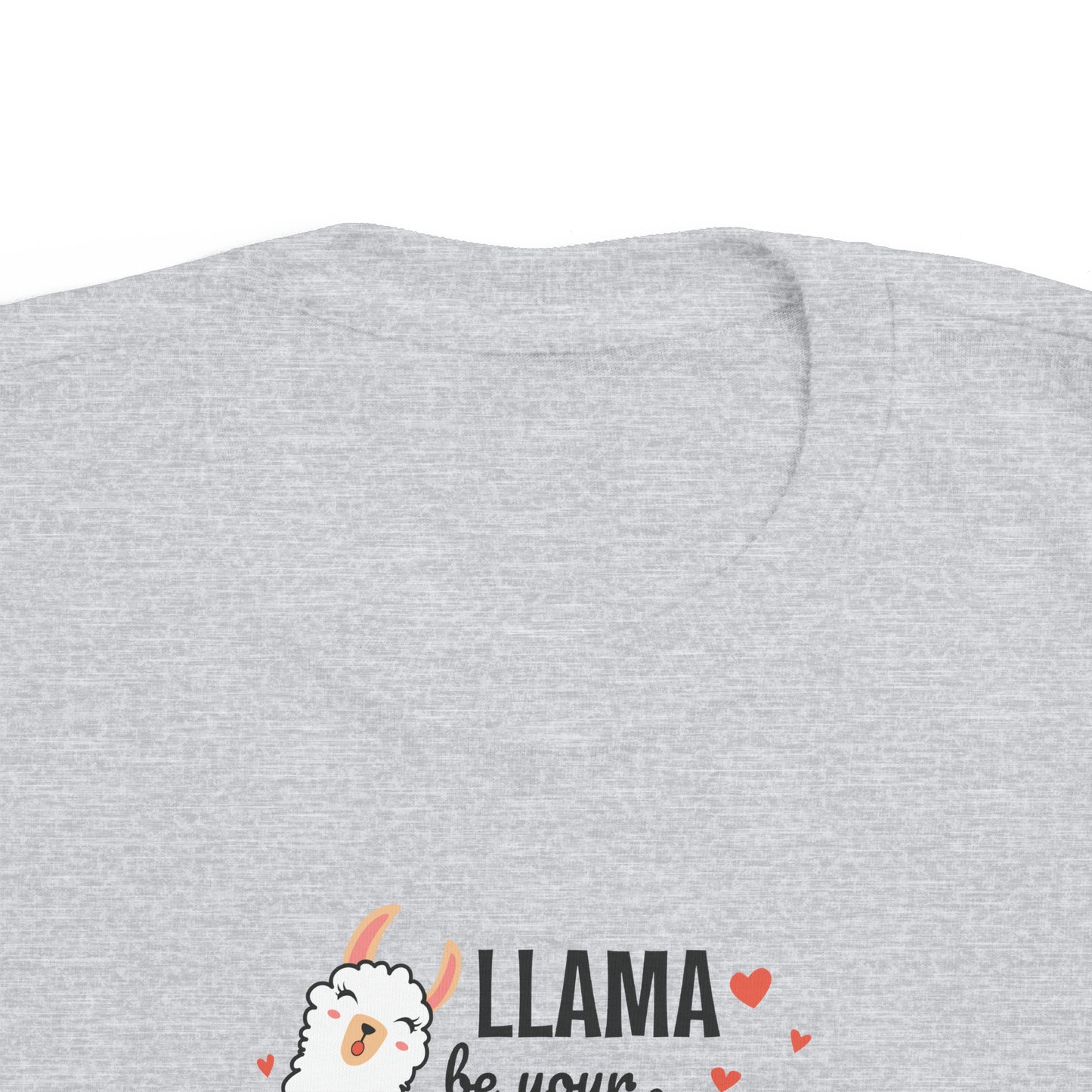 Llama be your valentine Toddler's Fine Jersey Tee