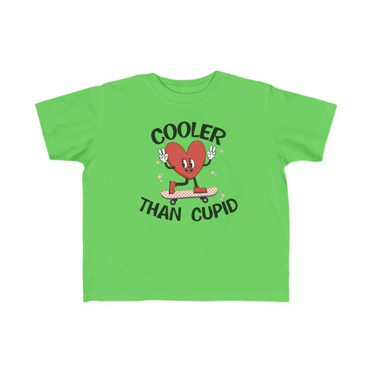 cooler than cupid Toddler's Fine Jersey Tee