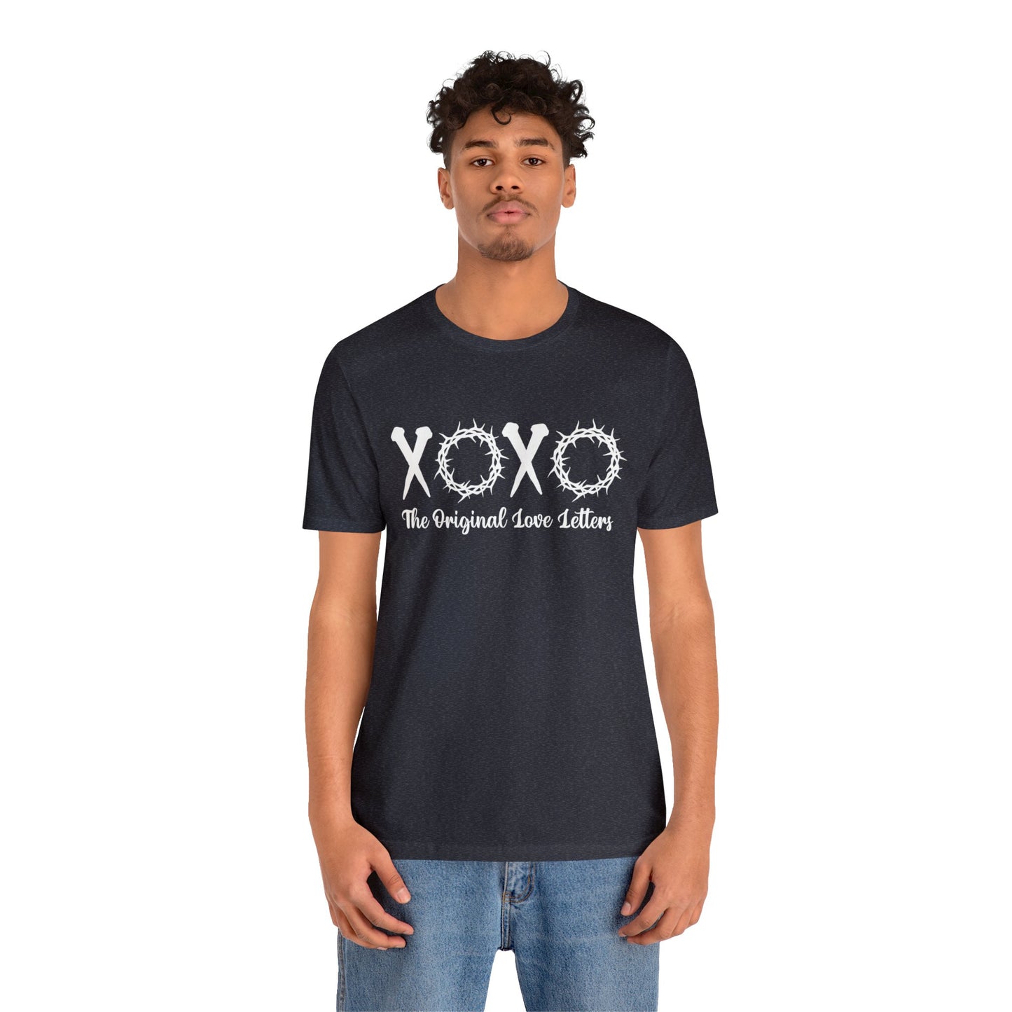 the original love letters xoxo Unisex Jersey Short Sleeve Tee