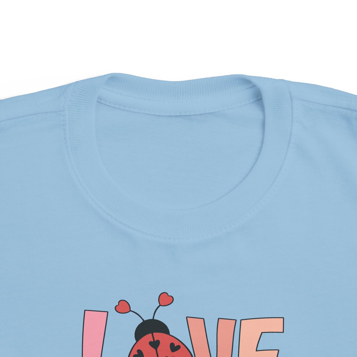 love bug valentines day Toddler's Fine Jersey Tee