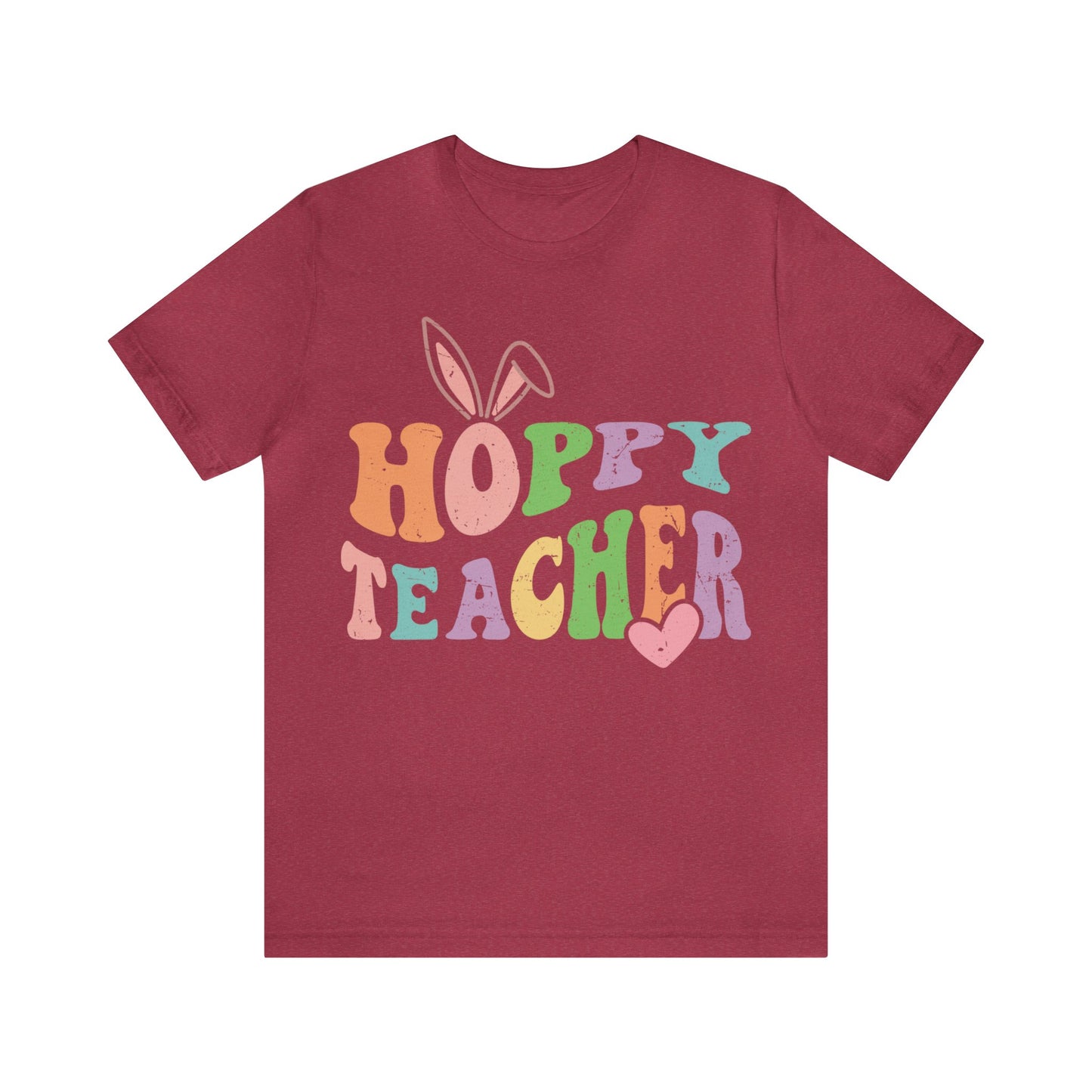 HOPPY TEACHER Unisex Jersey Short Sleeve Tee