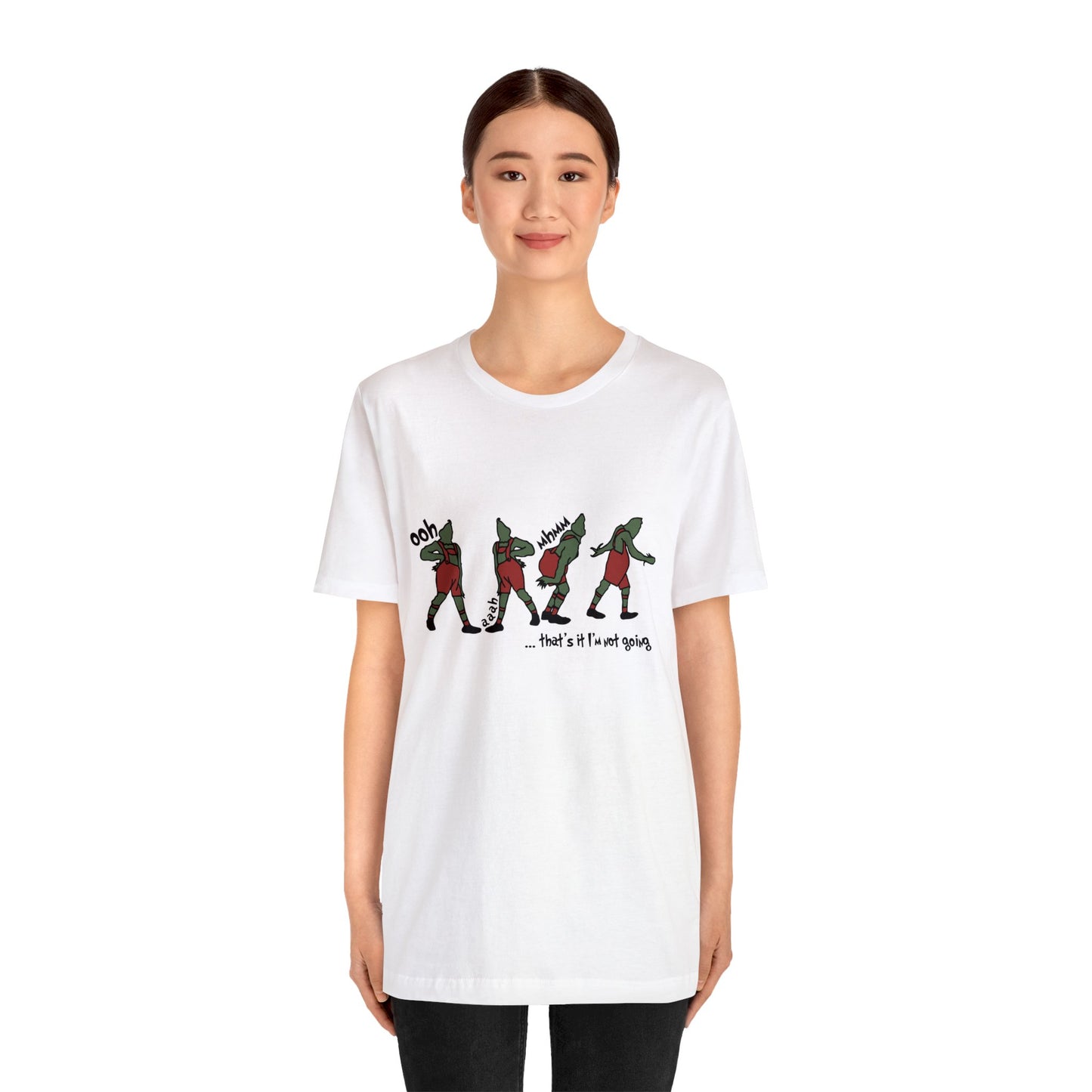 grinch that's it i'm not going! Unisex Jersey Short Sleeve Tee