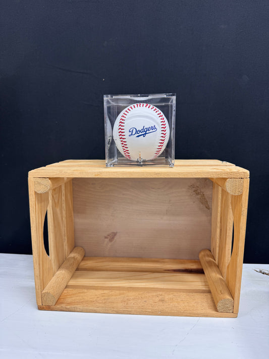 Custom UV Printed Baseball Keepsake with clear display case