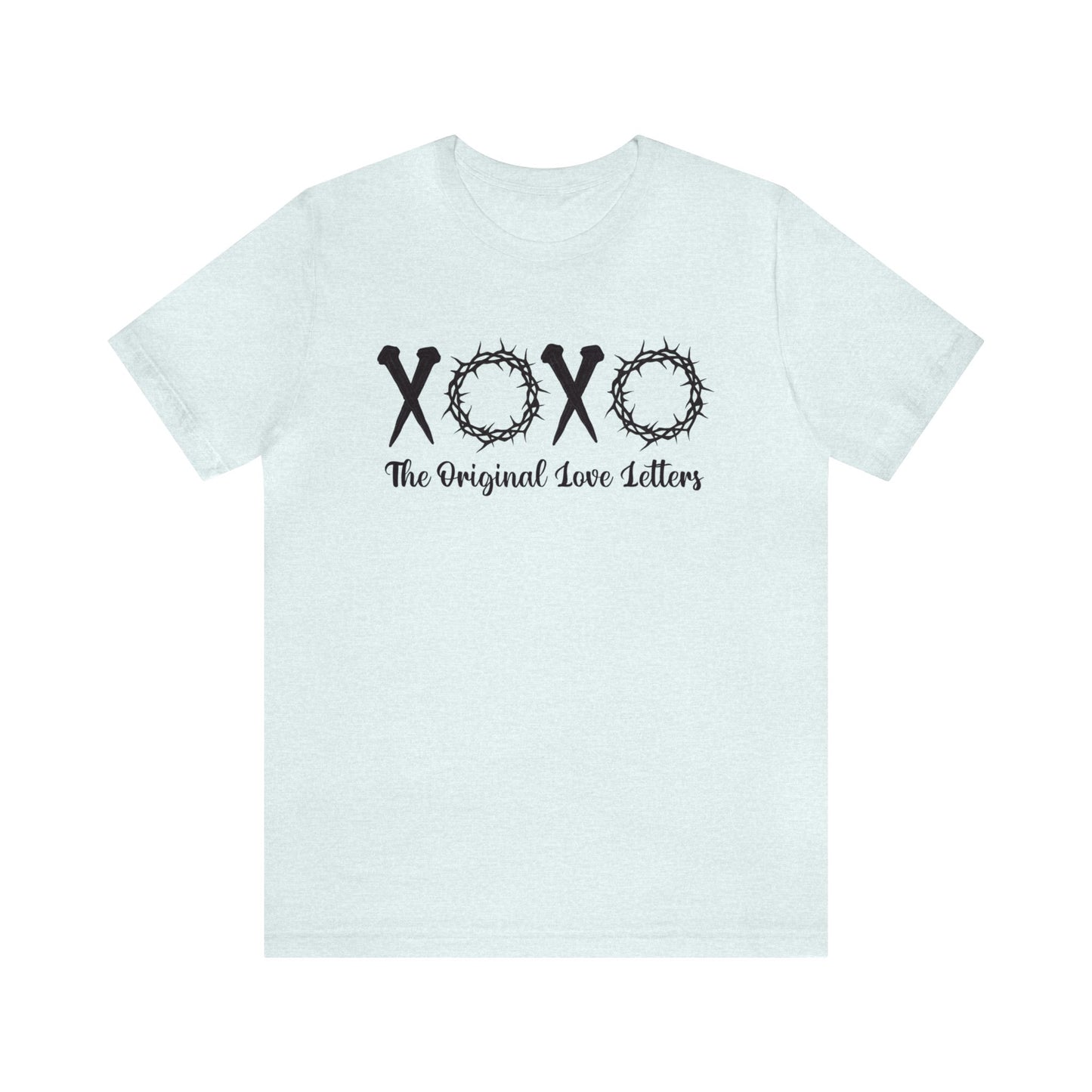 the original love letters xoxo Unisex Jersey Short Sleeve Tee