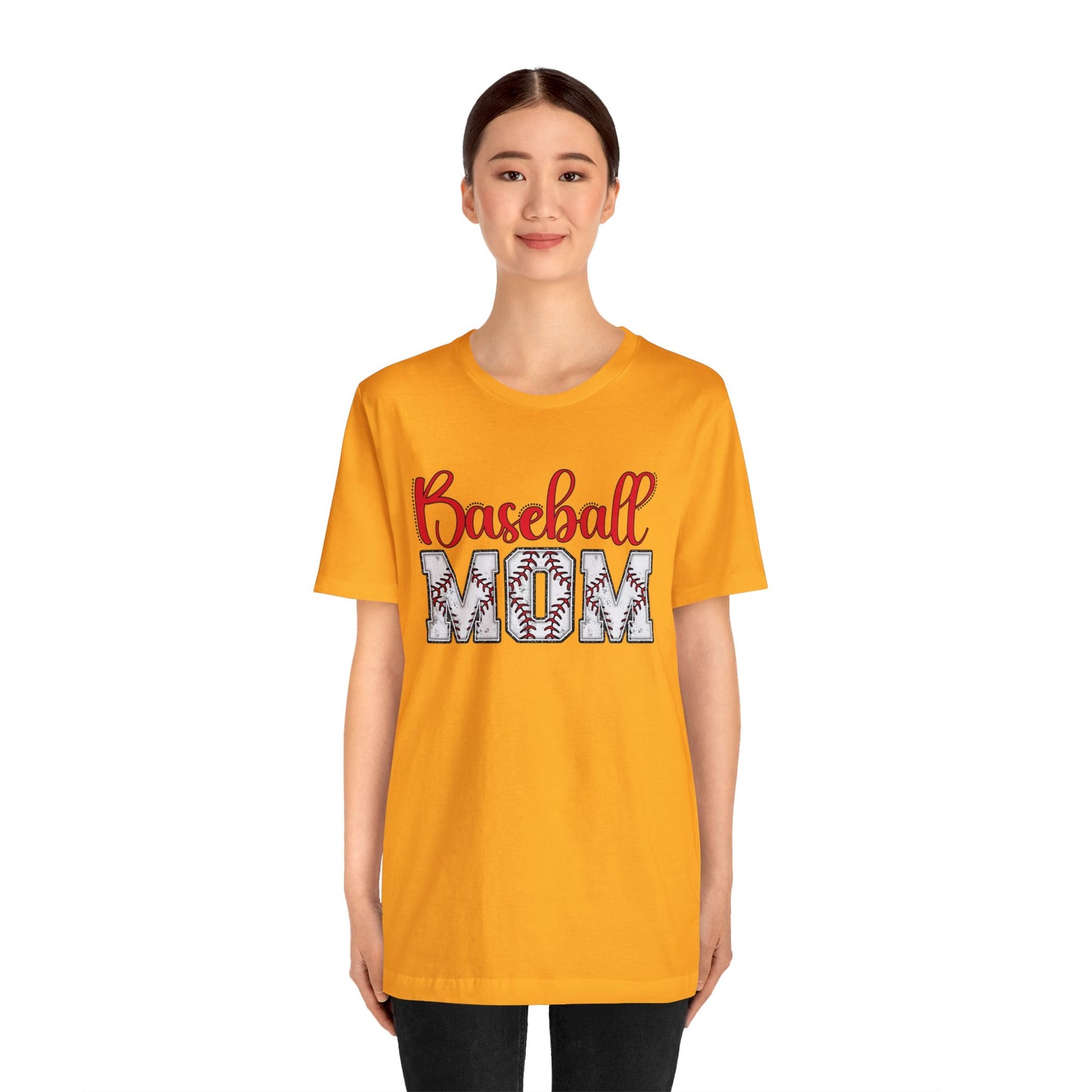 Baseball Mom Unisex Jersey Short Sleeve Tee