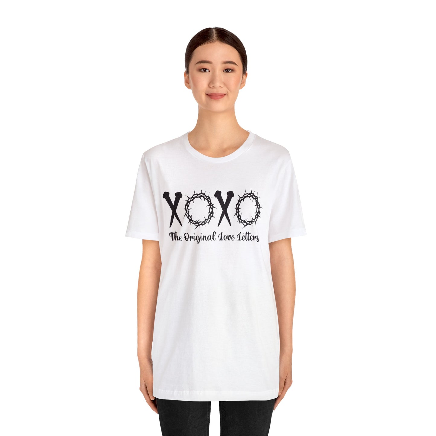 the original love letters xoxo Unisex Jersey Short Sleeve Tee