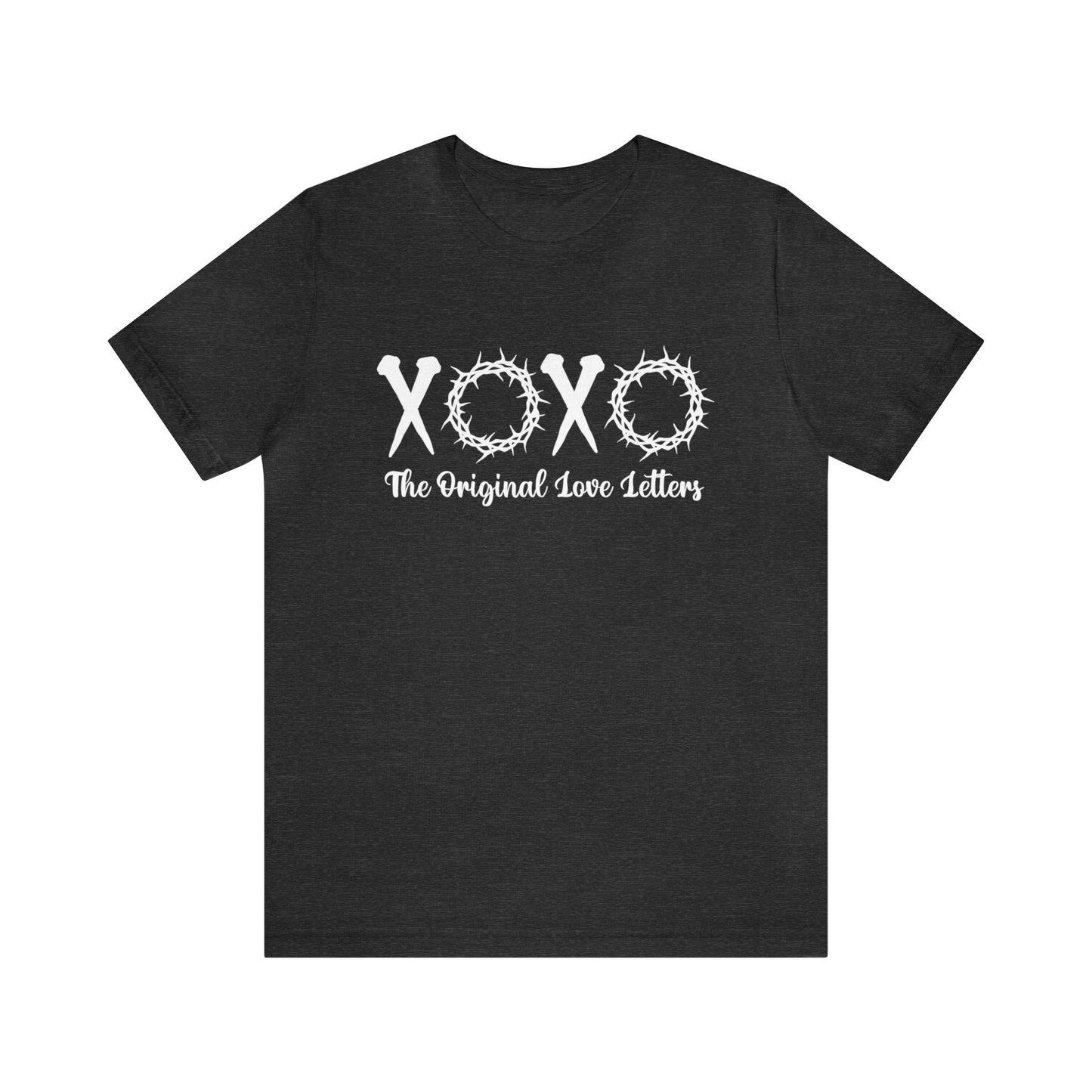 the original love letters xoxo Unisex Jersey Short Sleeve Tee
