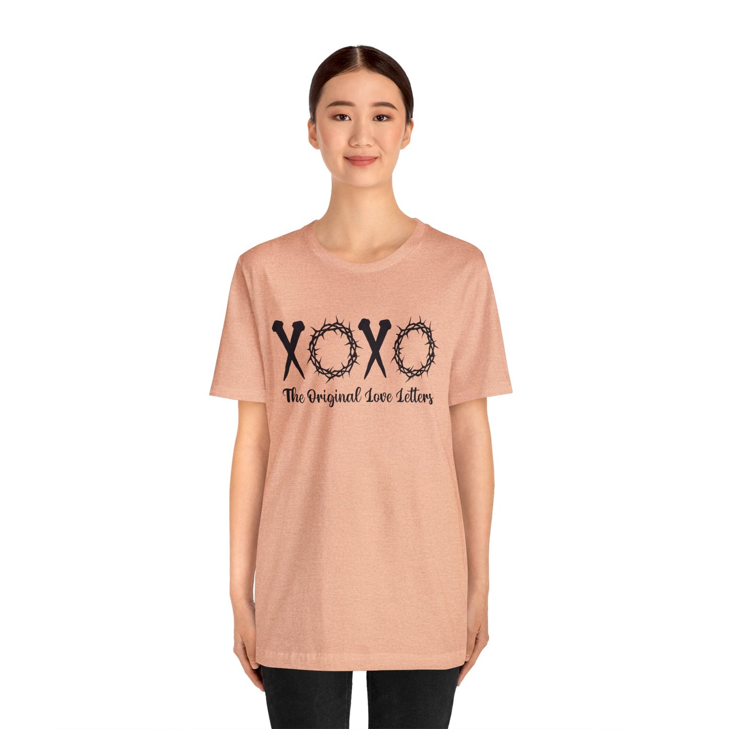 the original love letters xoxo Unisex Jersey Short Sleeve Tee