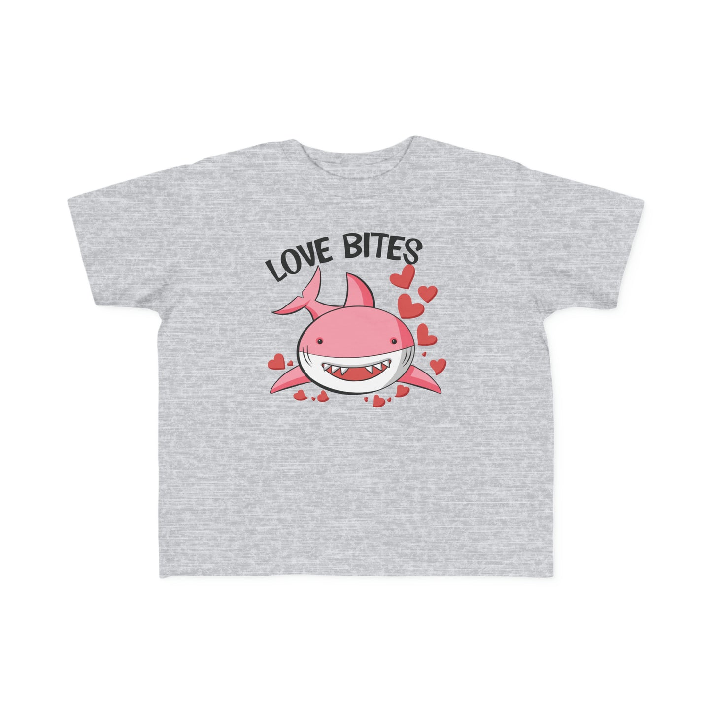 love bites! valentines day Toddler's Fine Jersey Tee