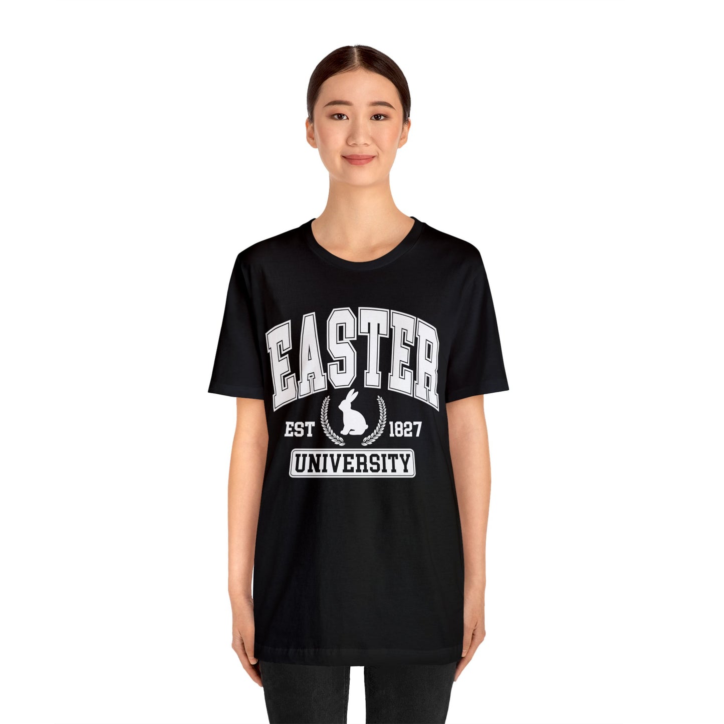 easter university Unisex Jersey Short Sleeve Tee