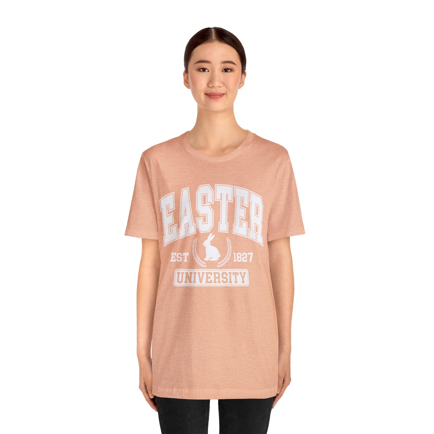 easter university Unisex Jersey Short Sleeve Tee