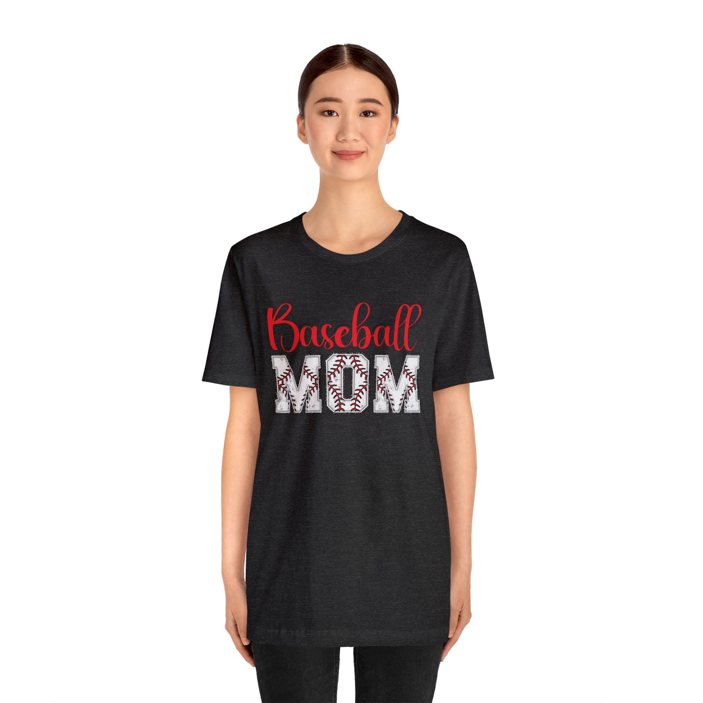 Baseball Mom Unisex Jersey Short Sleeve Tee