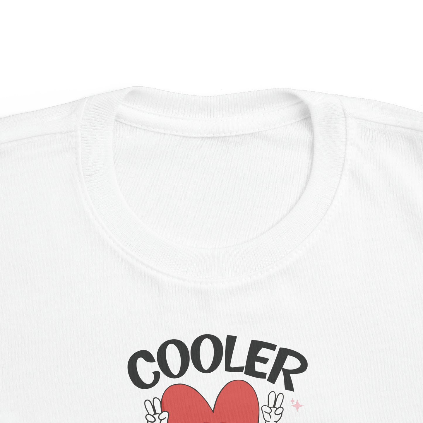 cooler than cupid Toddler's Fine Jersey Tee