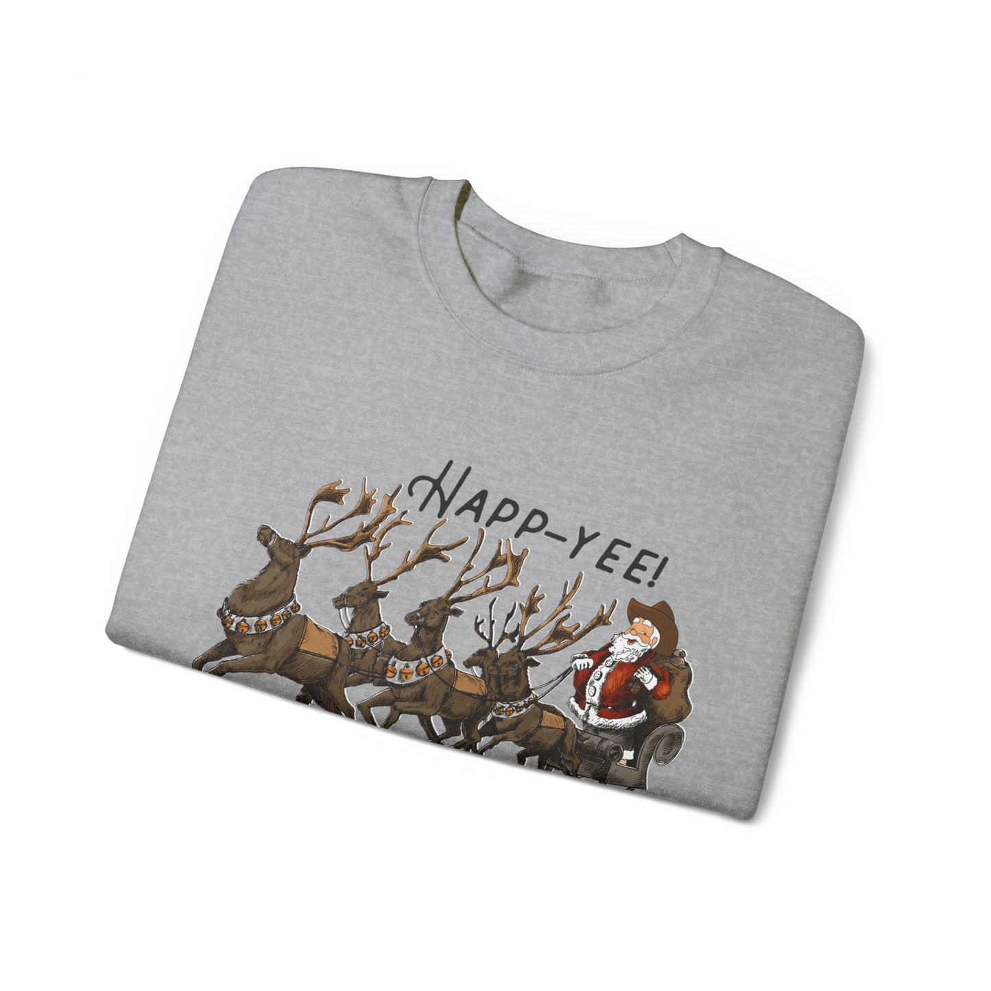 happy hawlidays! Unisex Heavy Blend™ Crewneck Sweatshirt