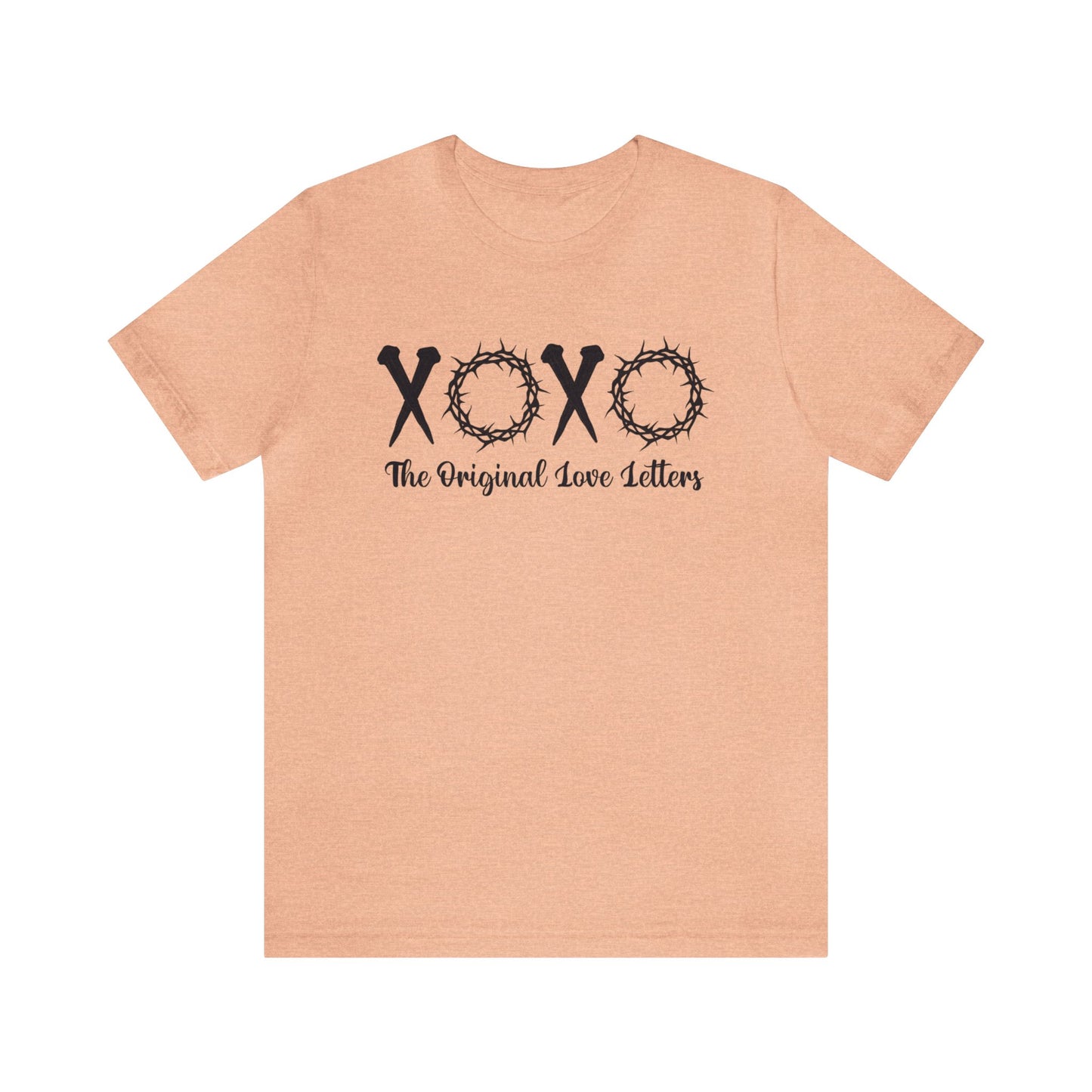 the original love letters xoxo Unisex Jersey Short Sleeve Tee