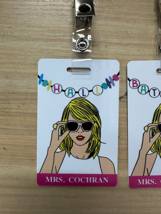 Swifty Custom Acrylic Classroom Hall Passes