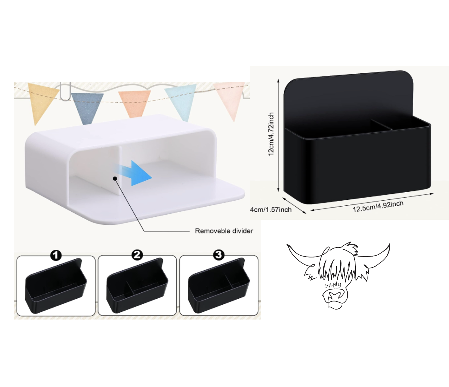 Custom Whiteboard Eraser Marker Magnetic Holder