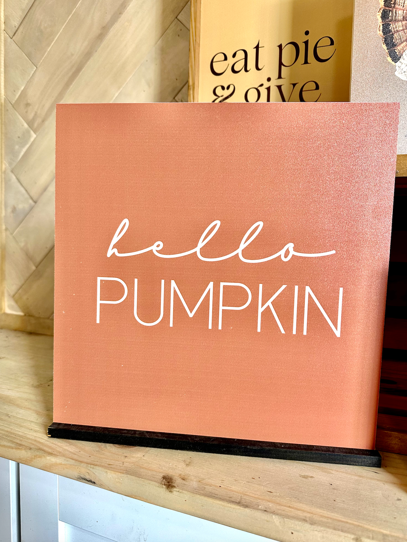 Muted Fall 2023 Bundle Collection Turkey pumpkin gobble burnt orange mustard yellow leaves wood sign