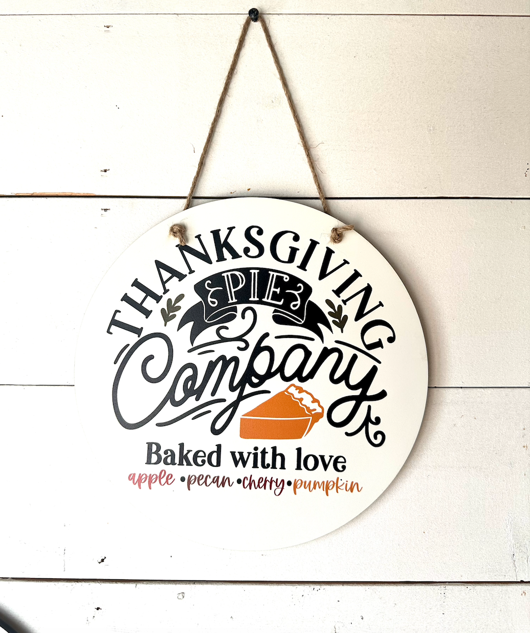 Fall farmhouse new Circle Door Hanger