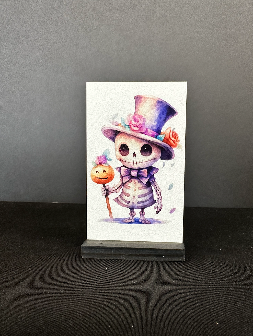 Copy of Halloween minis SKELLIES new 2023 wood sign set of 6