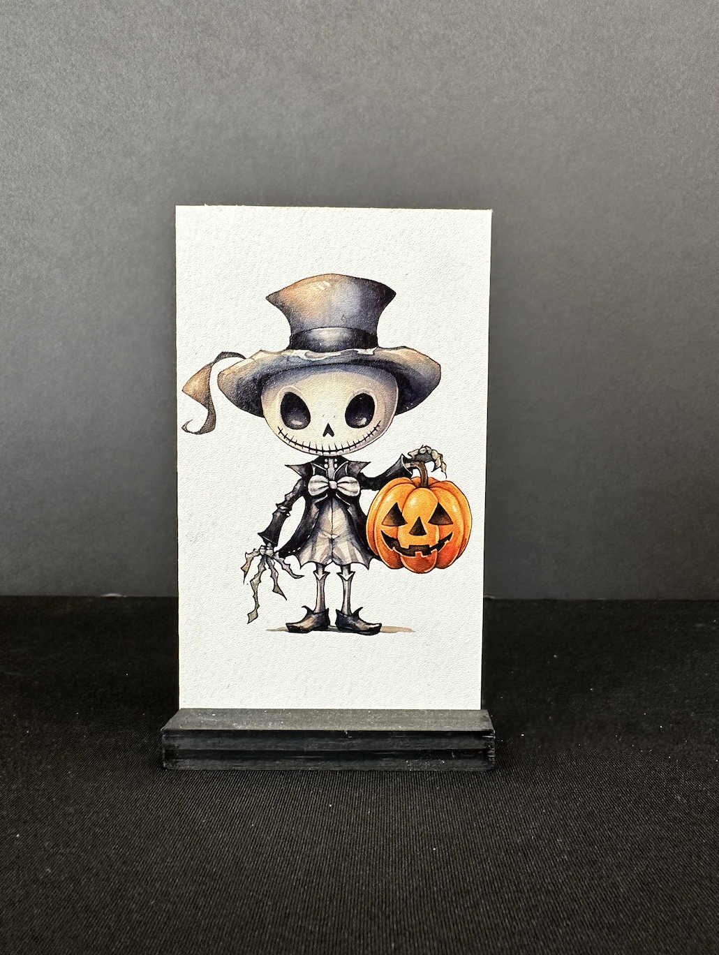 Copy of Halloween minis SKELLIES new 2023 wood sign set of 6