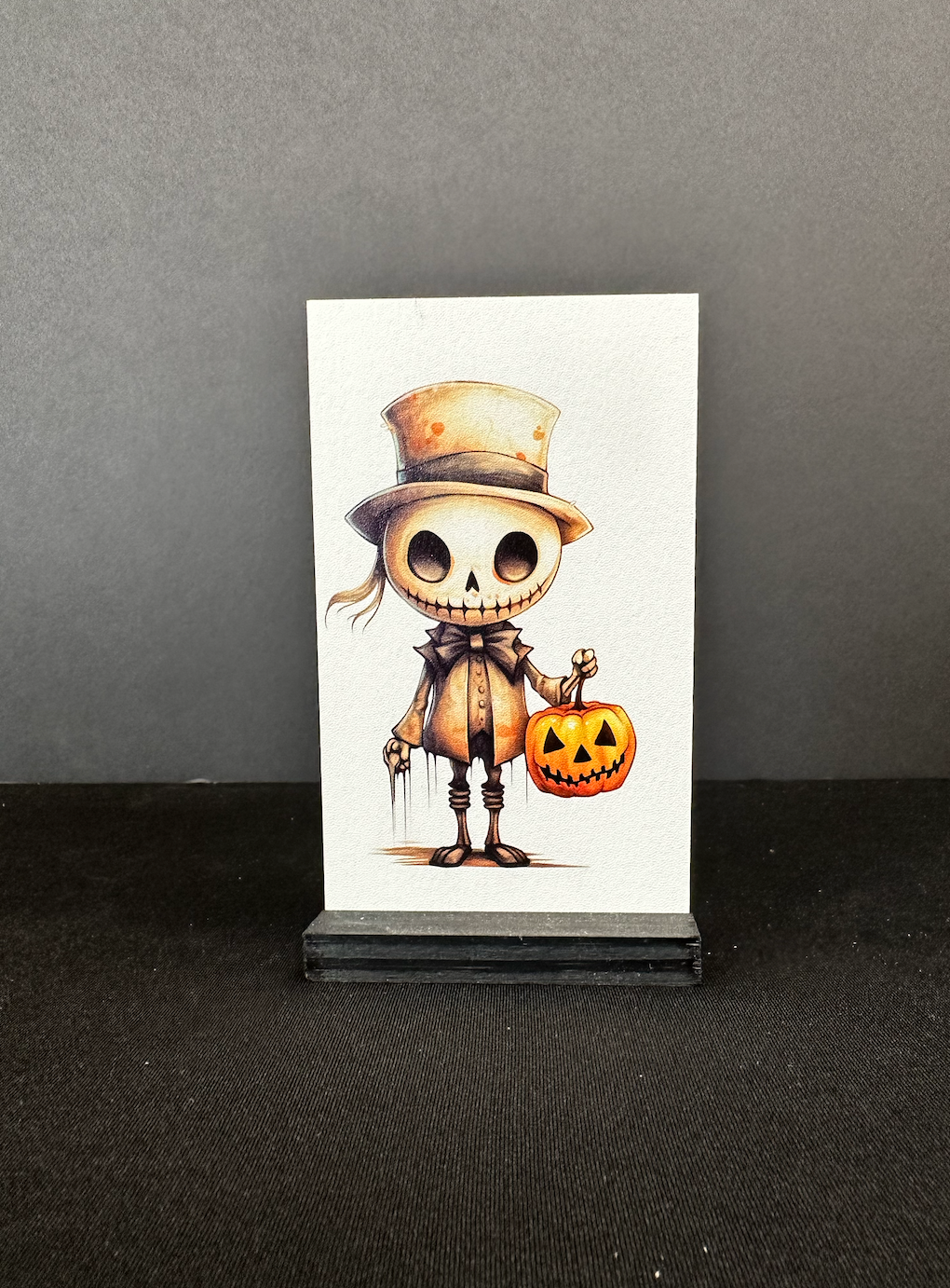 Copy of Halloween minis SKELLIES new 2023 wood sign set of 6