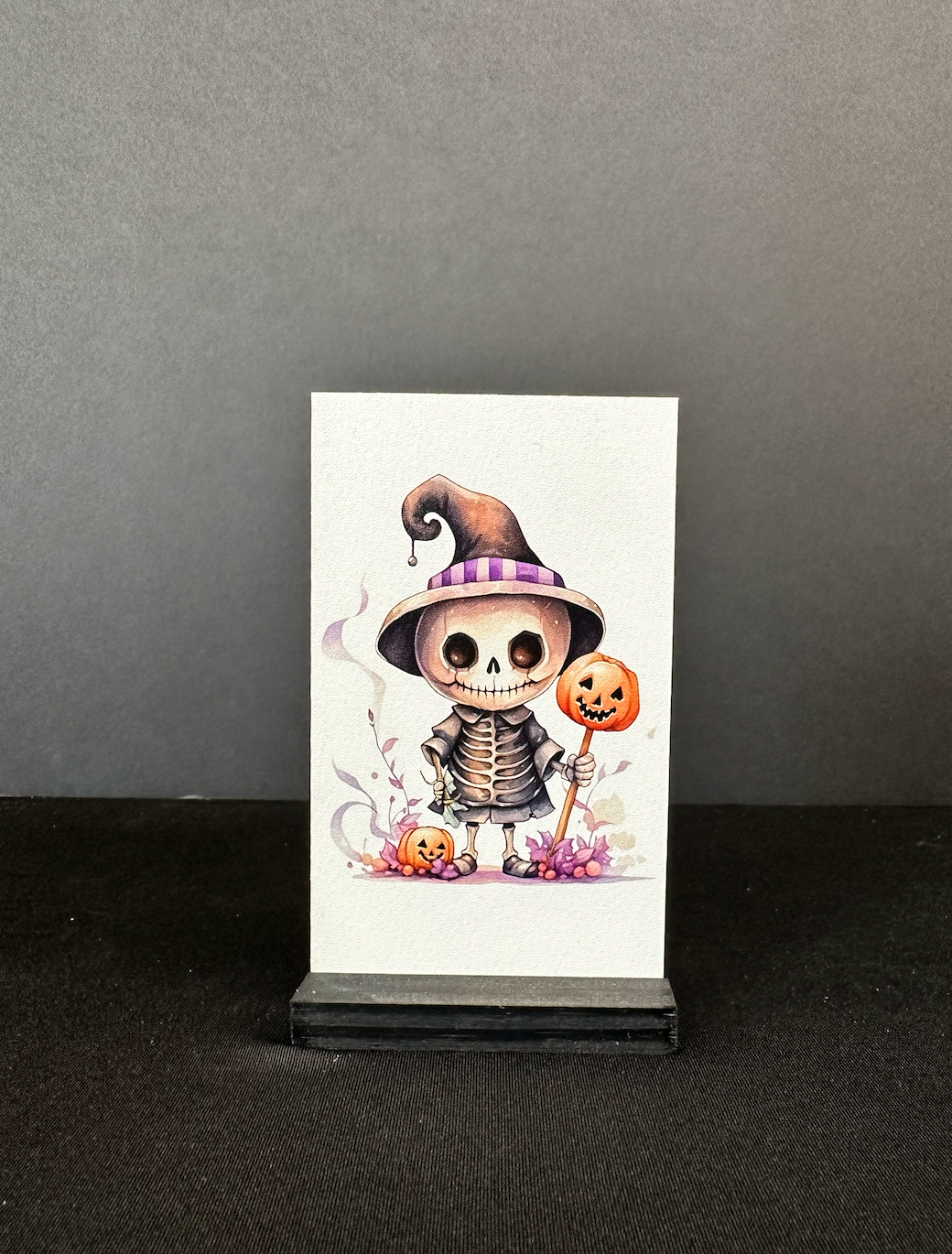 Copy of Halloween minis SKELLIES new 2023 wood sign set of 6