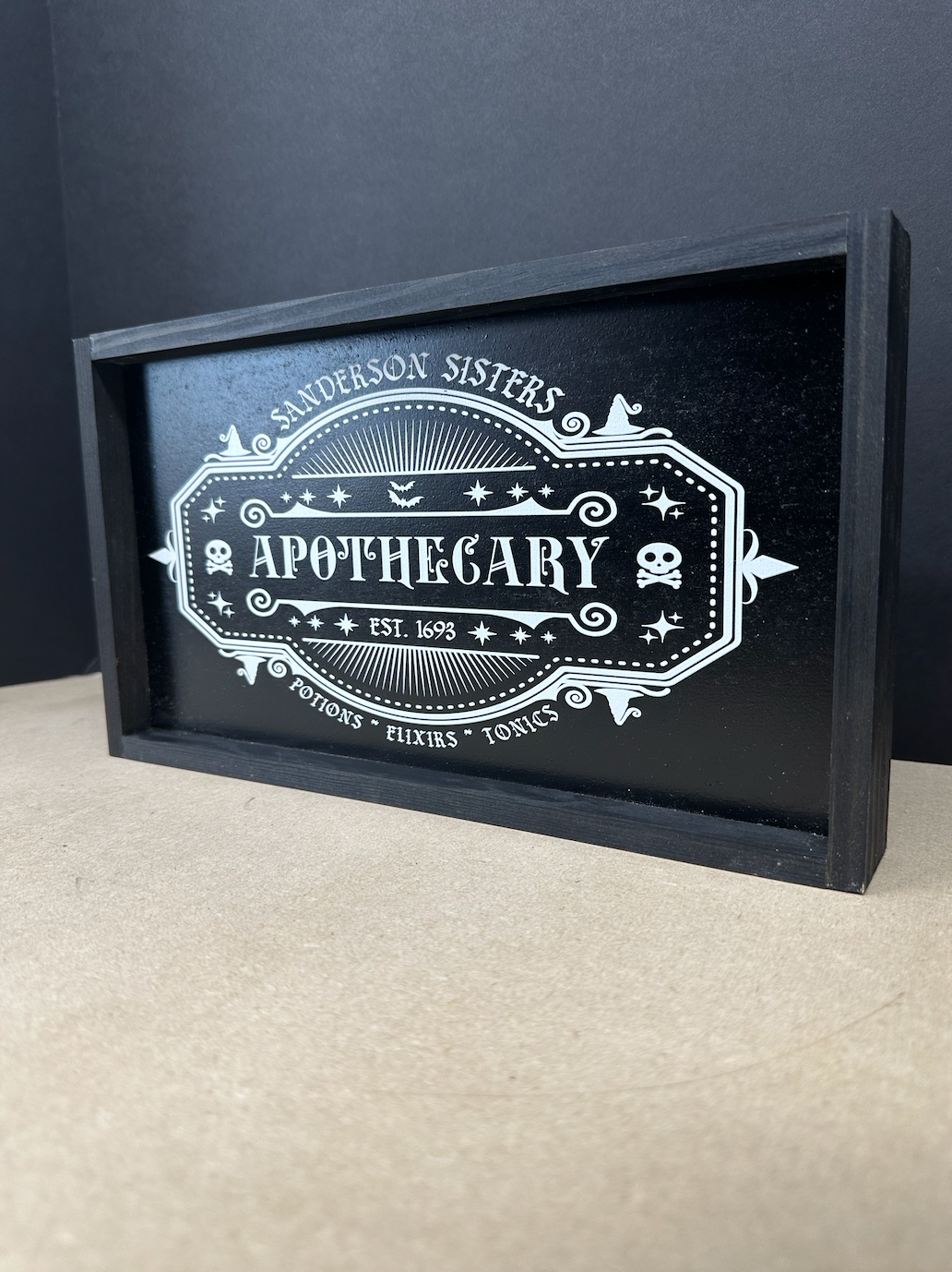Apothecary sanderson sisters hocus pocus halloween 2023 wood sign