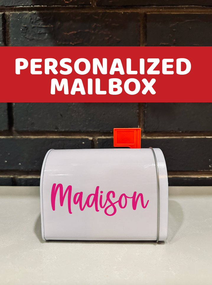 Personalized Custom Metal Valentines day Kid note mailbox for Class Party