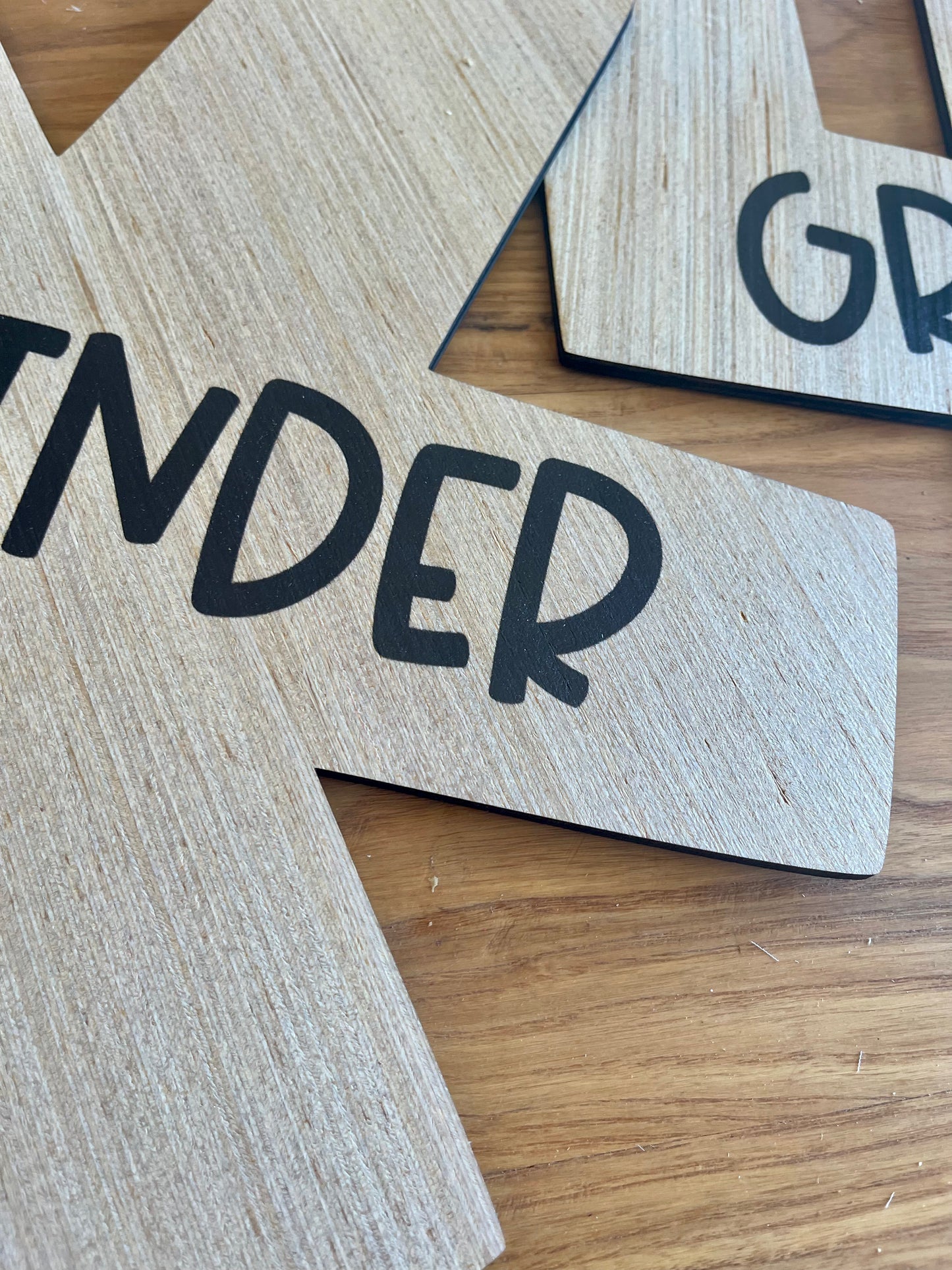 Grade Level Cut Out Signs