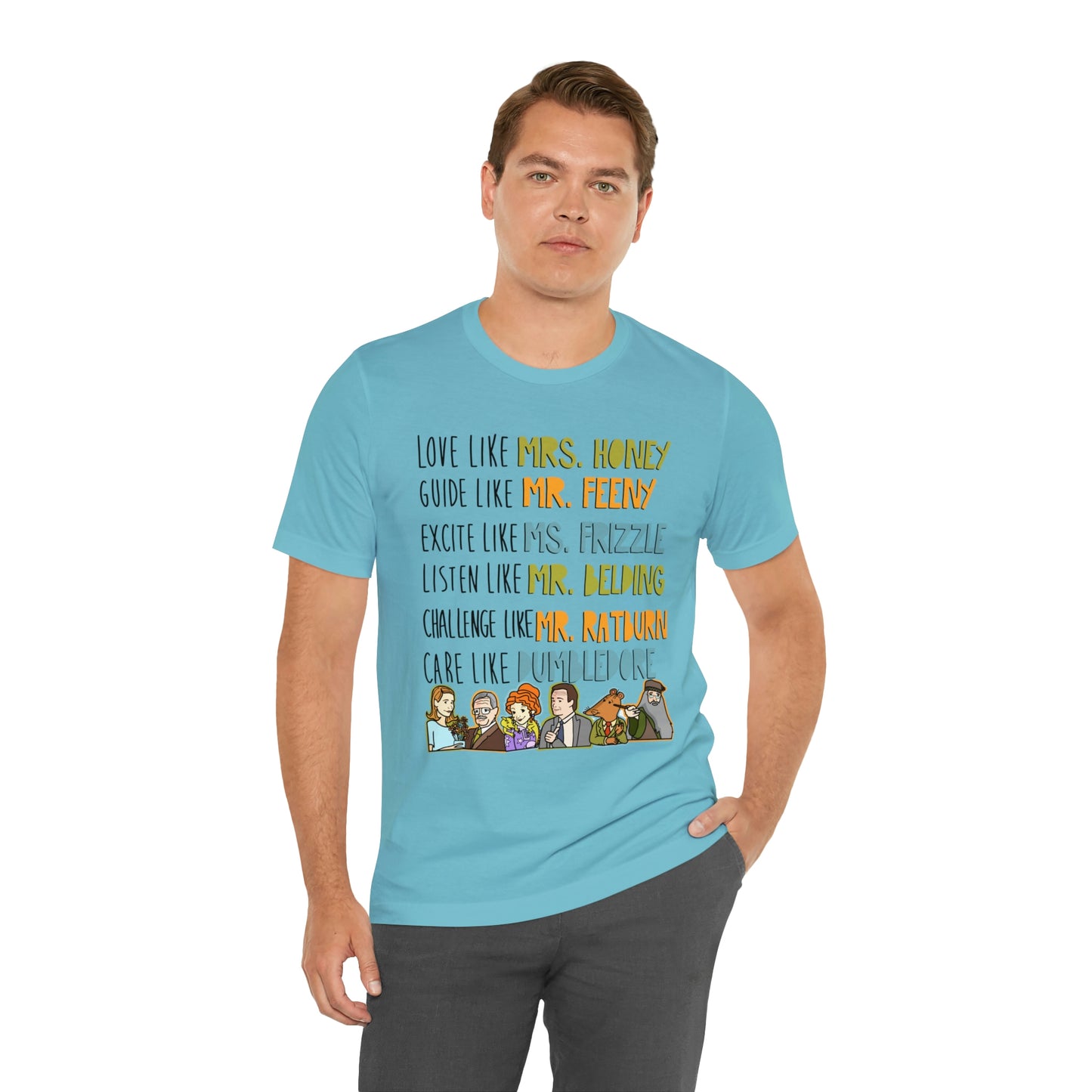 Love like miss honey favorite famous teacher shirt Unisex Jersey Short Sleeve Tee