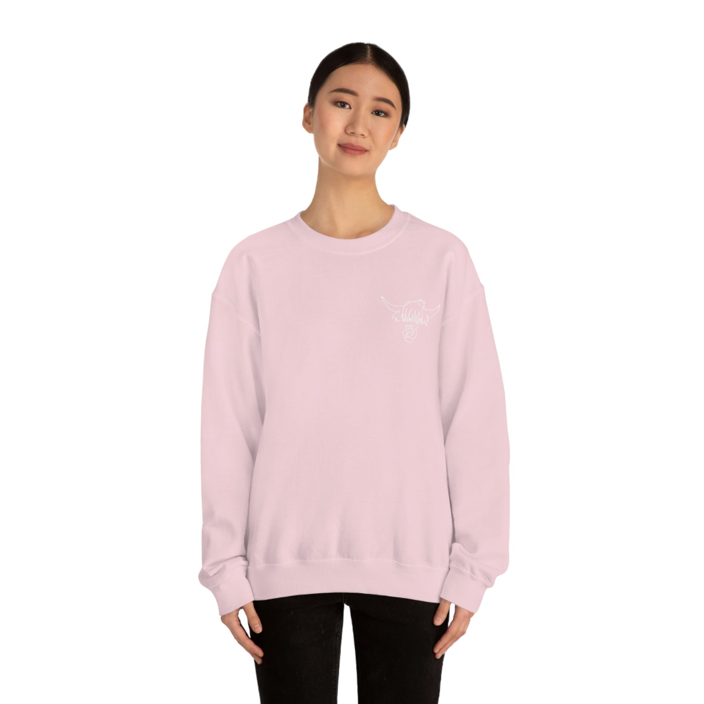 Simply Highland Cow Unisex Heavy Blend™ Crewneck Sweatshirt