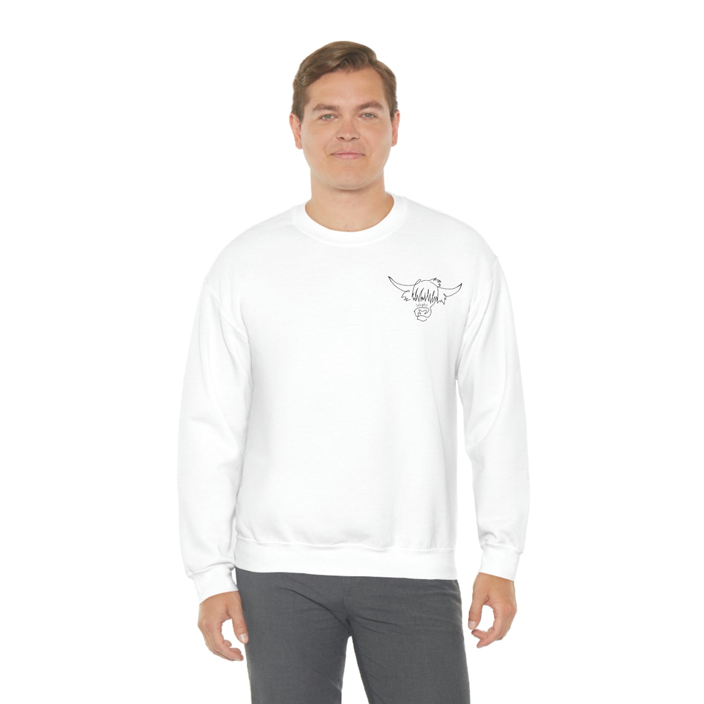 Simply Highland Cow Unisex Heavy Blend™ Crewneck Sweatshirt