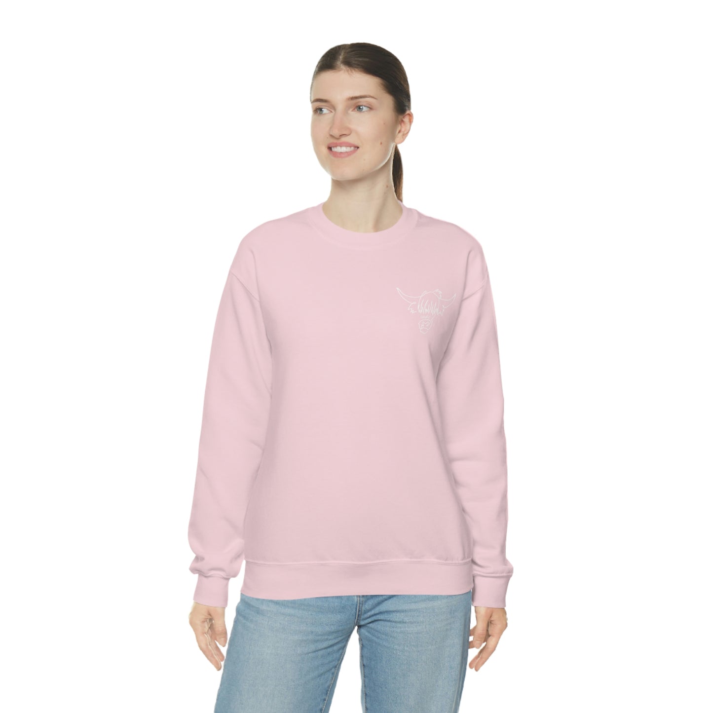Simply Highland Cow Unisex Heavy Blend™ Crewneck Sweatshirt