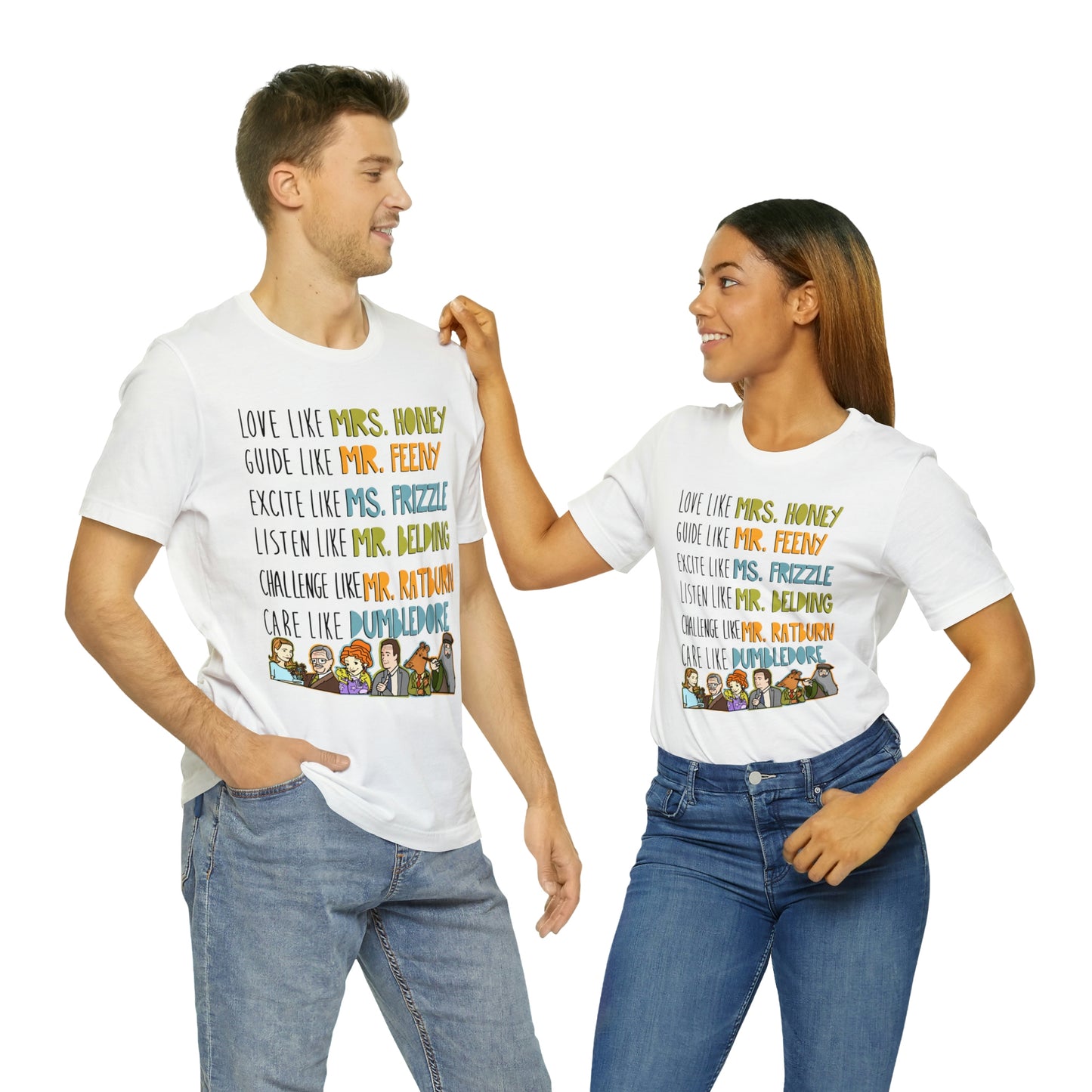 Love like miss honey favorite famous teacher shirt Unisex Jersey Short Sleeve Tee