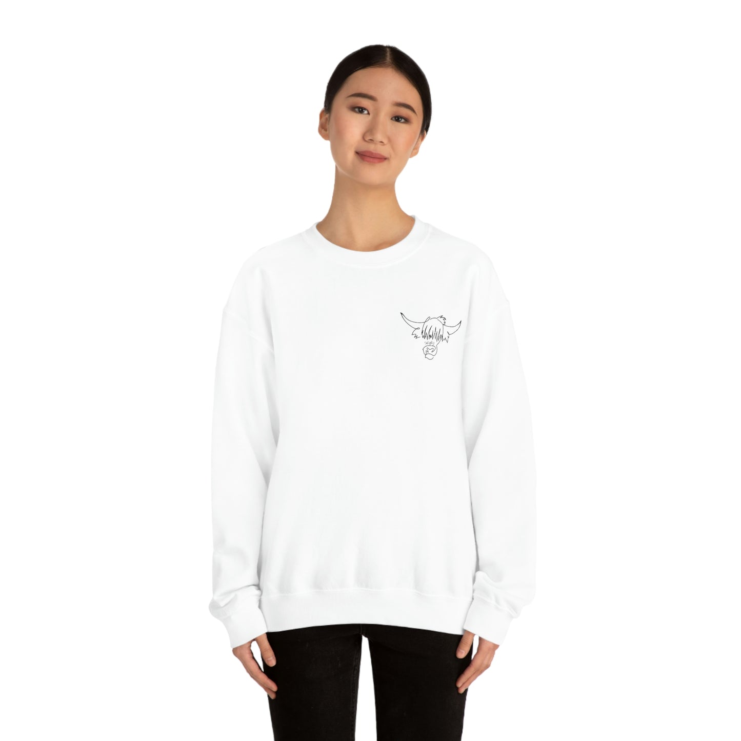 Simply Highland Cow Unisex Heavy Blend™ Crewneck Sweatshirt