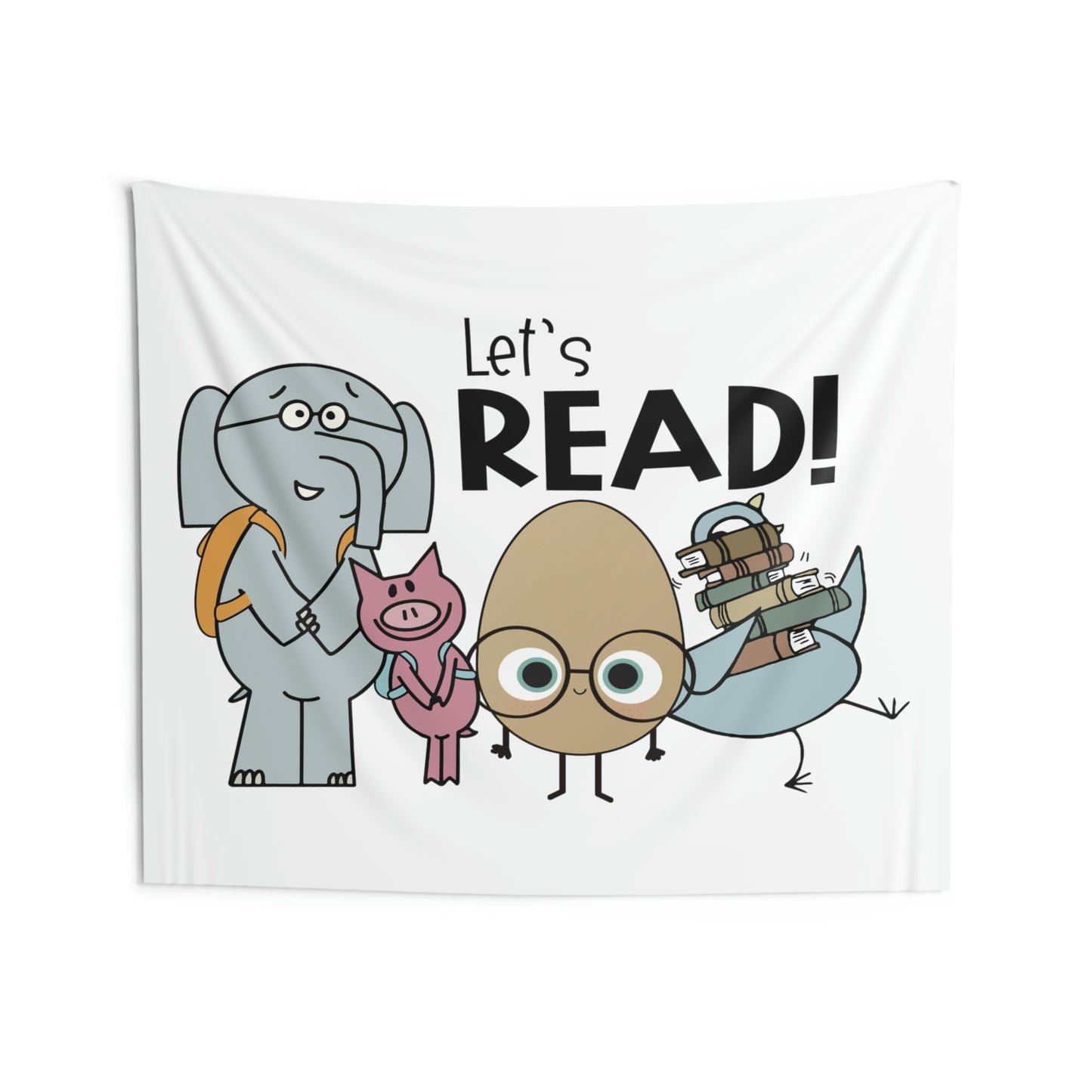 Let's Read Classroom Library Books Picture Book Indoor Wall Tapestries