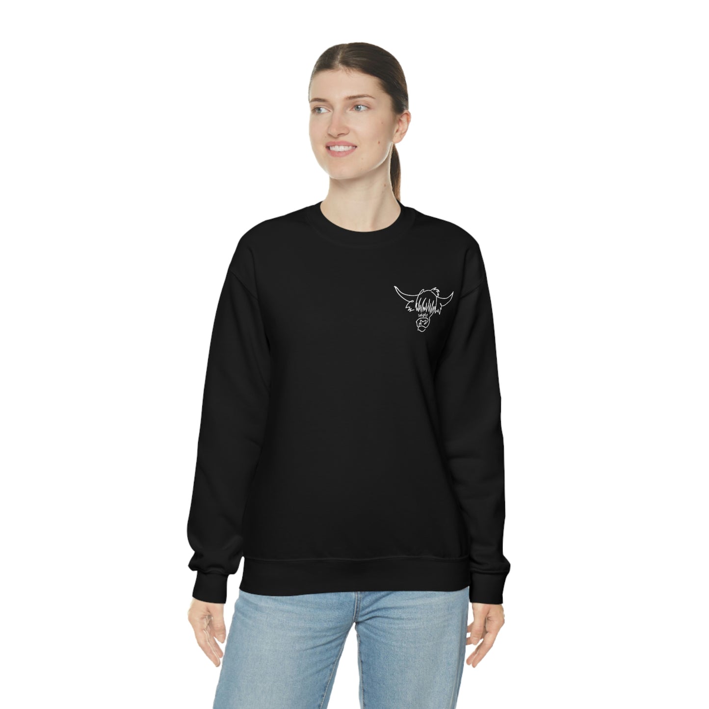 Simply Highland Cow Unisex Heavy Blend™ Crewneck Sweatshirt