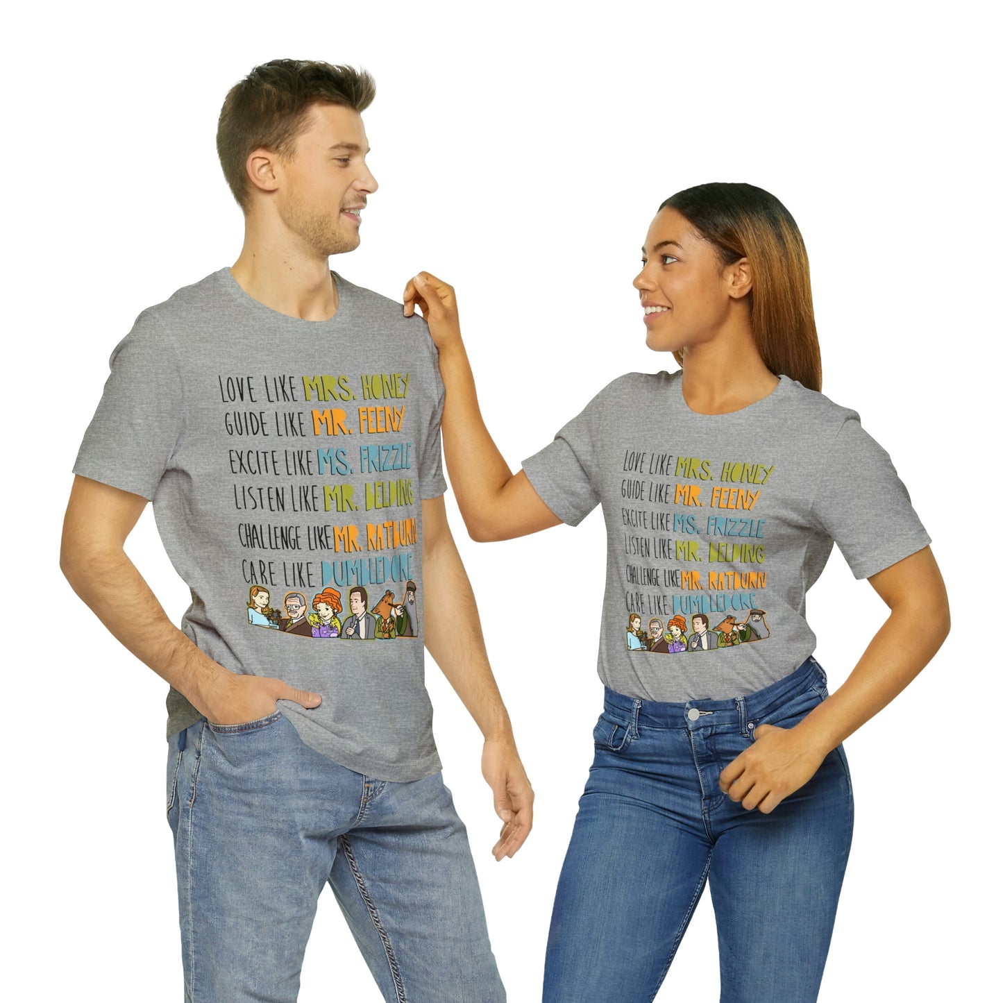 Love like miss honey favorite famous teacher shirt Unisex Jersey Short Sleeve Tee