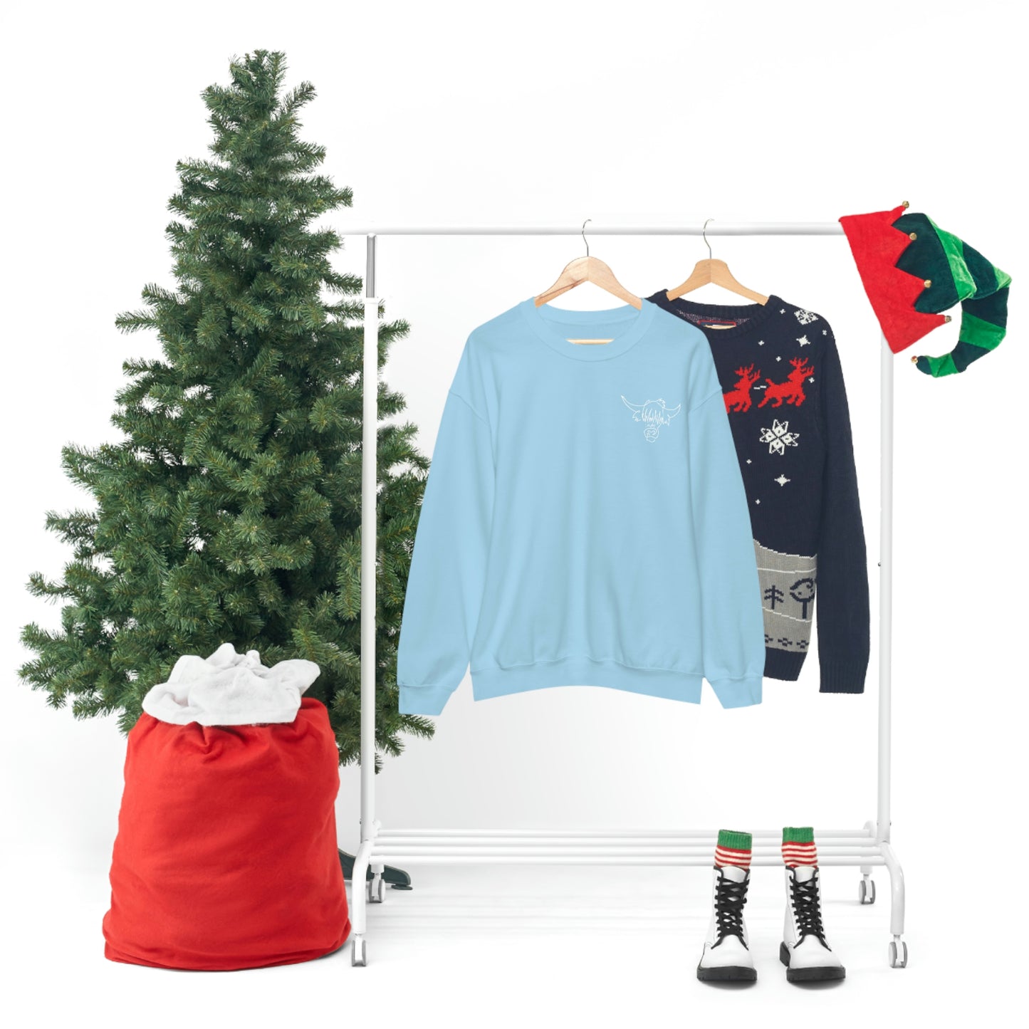 Simply Highland Cow Unisex Heavy Blend™ Crewneck Sweatshirt