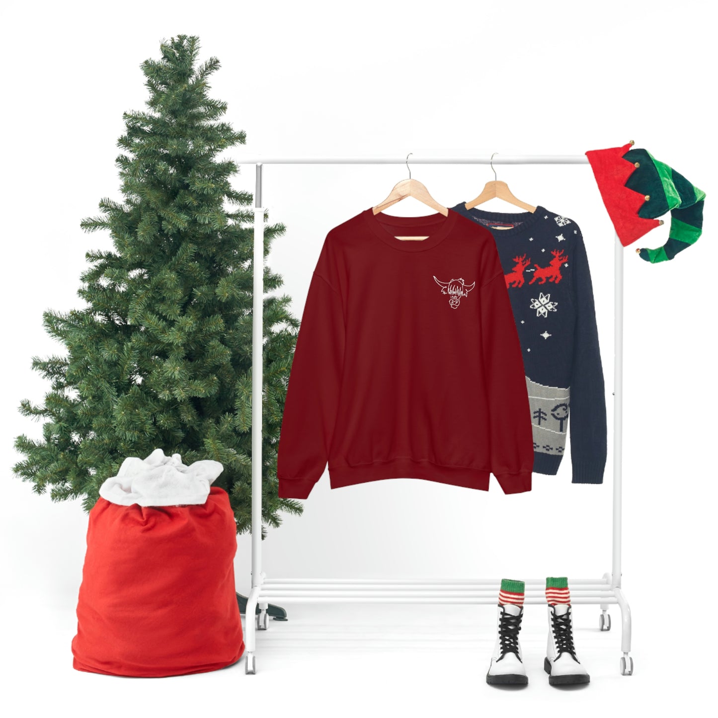 Simply Highland Cow Unisex Heavy Blend™ Crewneck Sweatshirt
